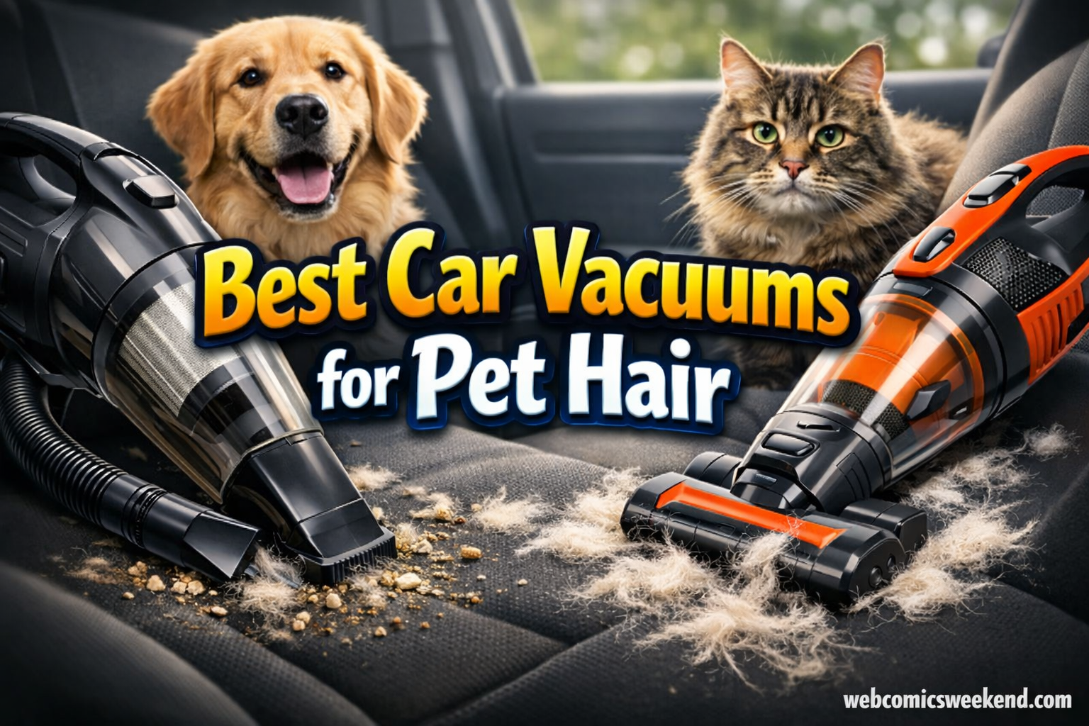 Best Car Vacuums for Pet Hair