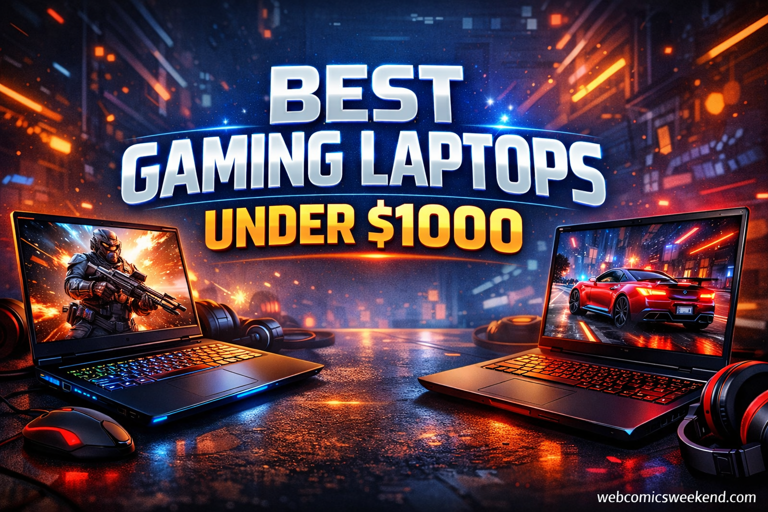Best Gaming Laptops Under $1000
