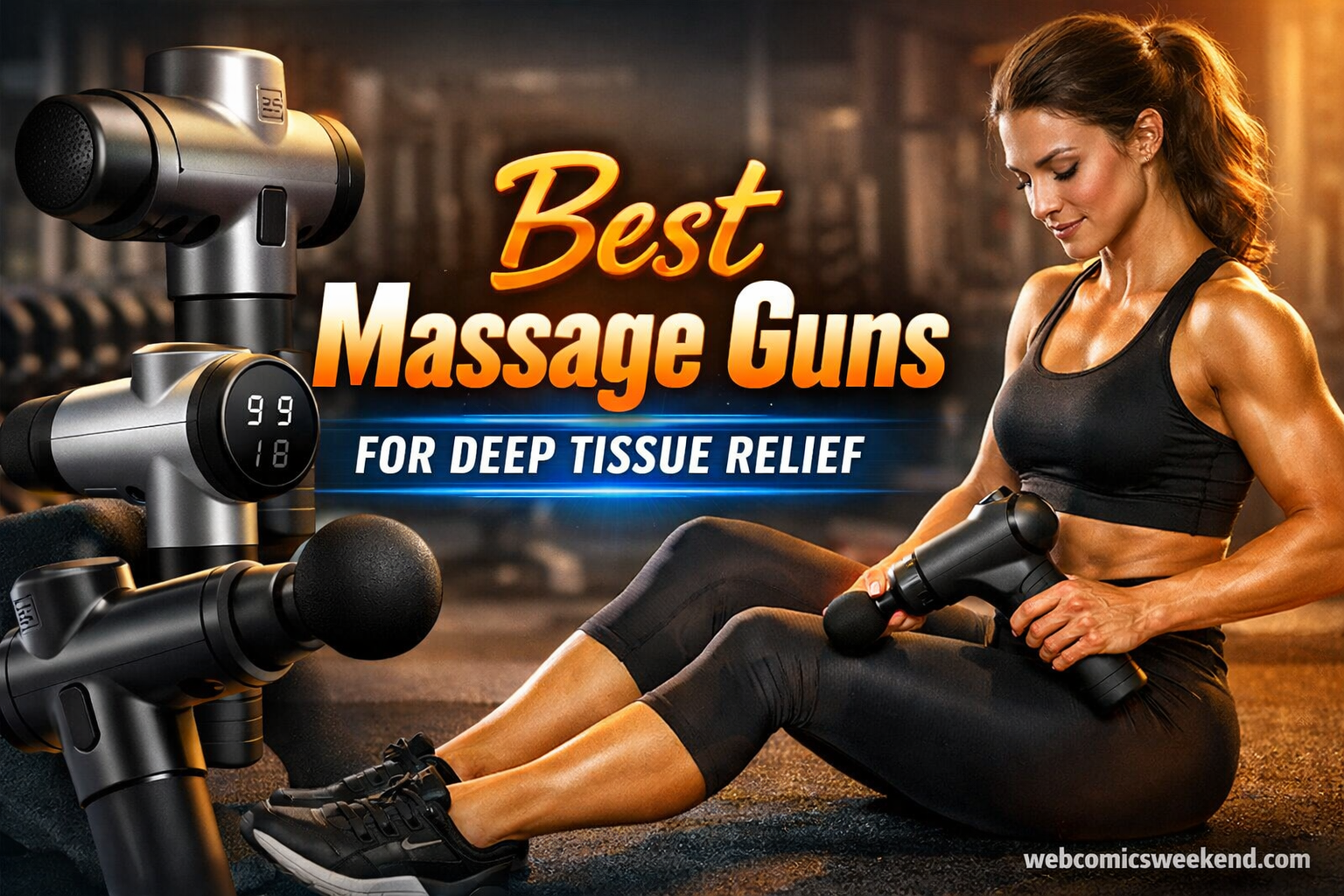 Best Massage Guns for Deep Tissue Relief