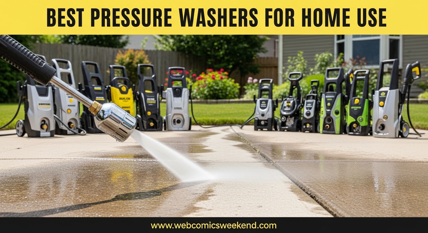 Best Pressure Washers for Home Use