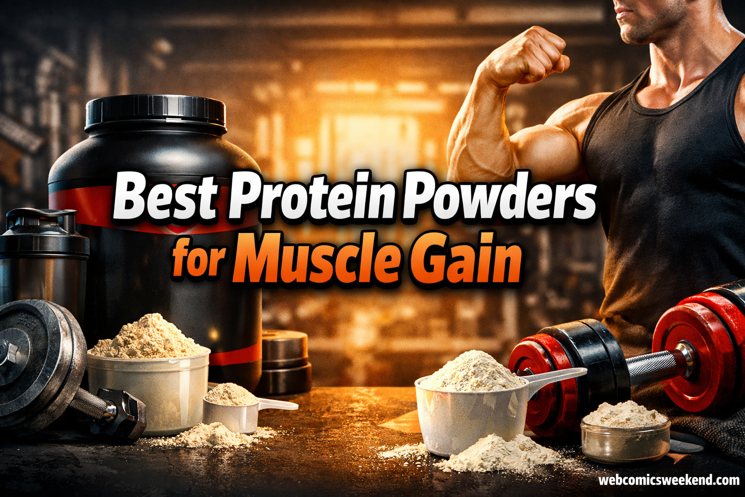Best Protein Powders for Muscle Gain