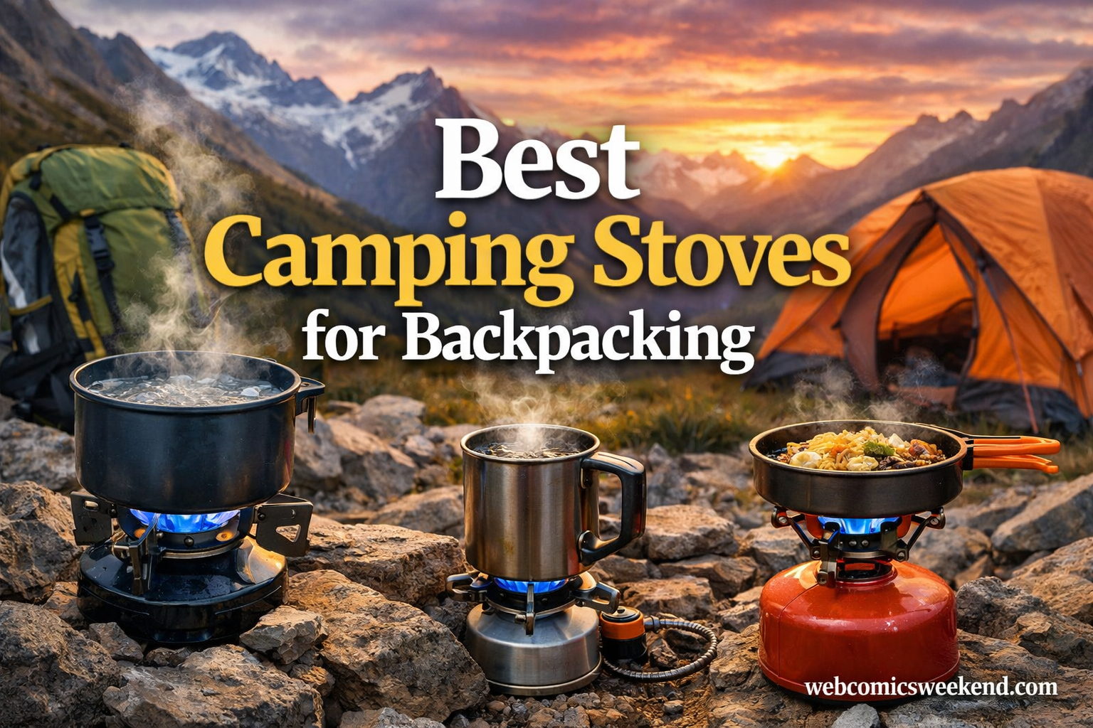 best camping stoves for backpacking