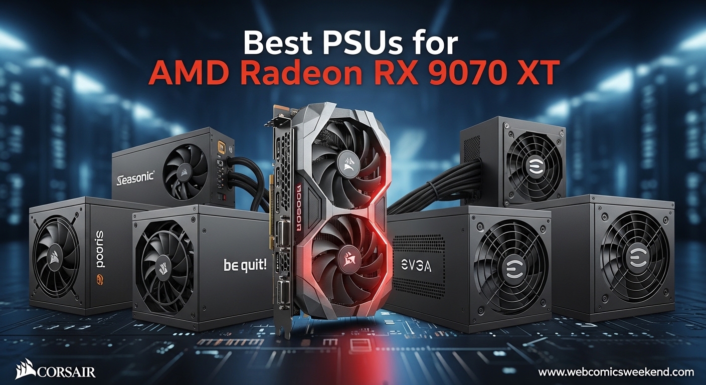 10 Best PSUs for AMD Radeon RX 9070 XT