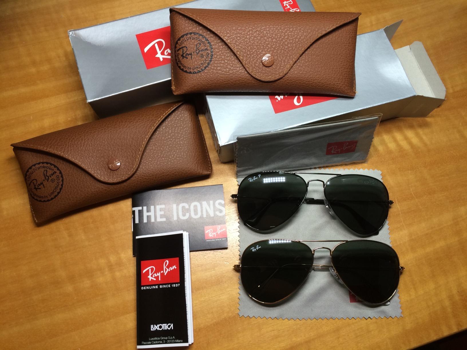 RB3025 Classic Aviator Sunglasses customer photo 1