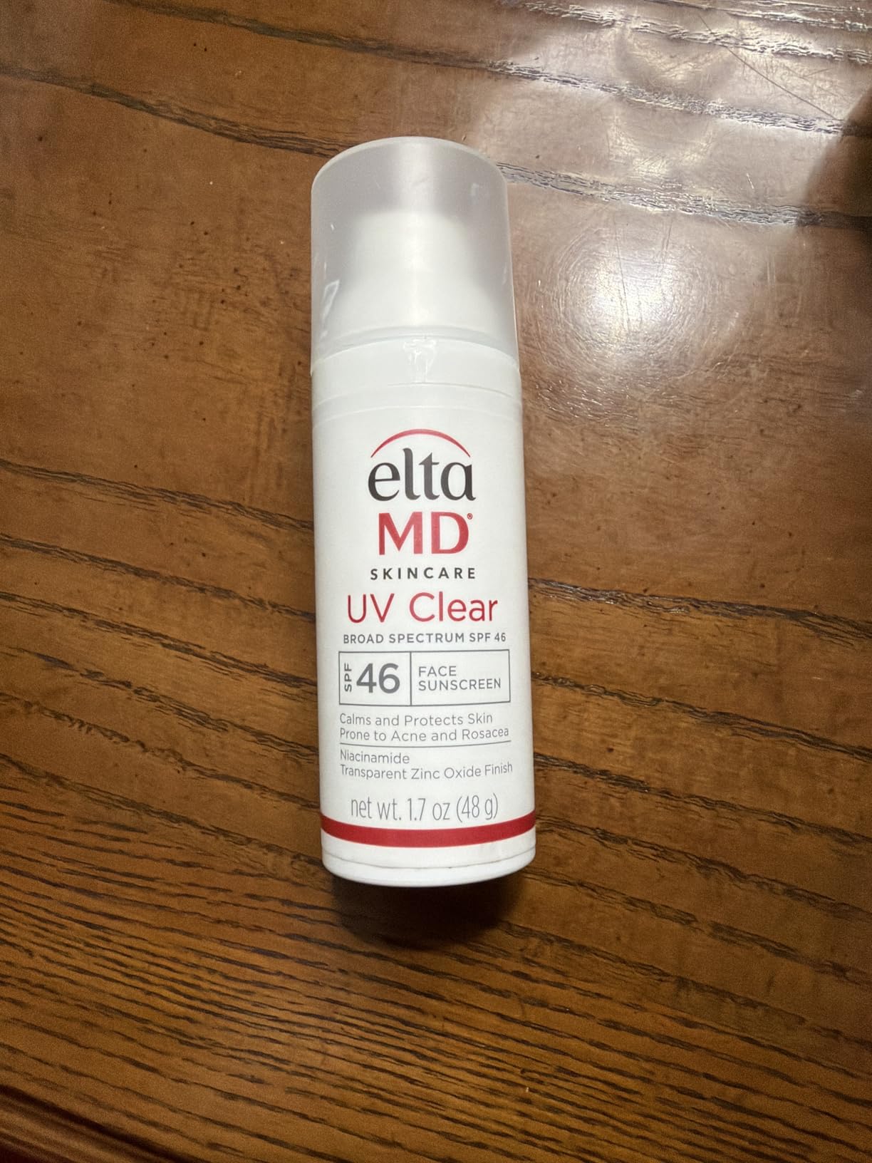 EltaMD UV Clear Face Sunscreen SPF 46 - Oil-Free Sunscreen with Zinc Oxide, Dermatologist Recommended customer photo 2