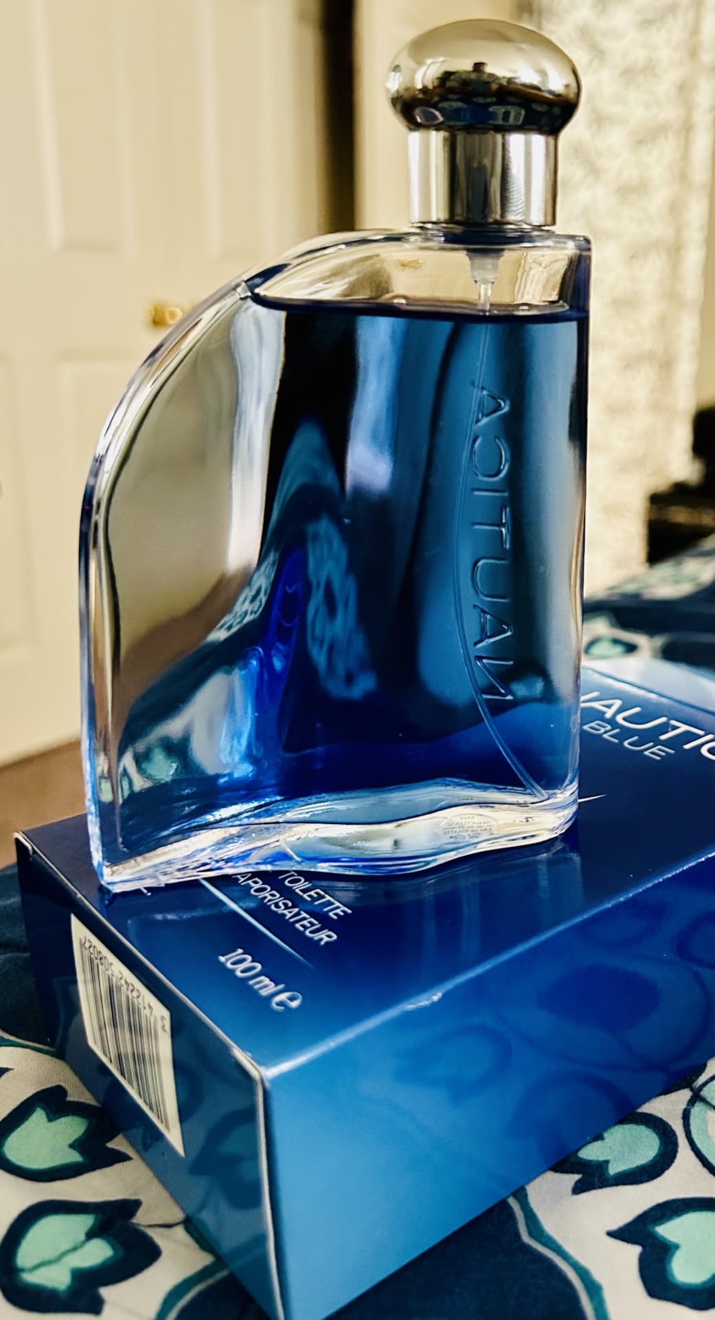 Nautica Blue Eau de Toilette 3.4 fl oz (Pack of 1), Notes of Basil, Jasmine, and Cedarwood, Men's Fragrance, Long Lasting, Everyday Fragrance, Travel Size customer photo 2