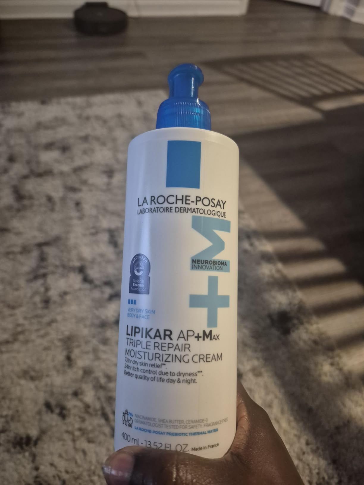 La Roche-Posay Lipikar AP+ Triple Repair Moisturizing Cream | Face & Body Lotion For Dry Skin | Shea Butter & Niacinamide Moisturizer | Gentle Face & Body Cream For Dry, Rough & Sensitive Skin customer photo 2