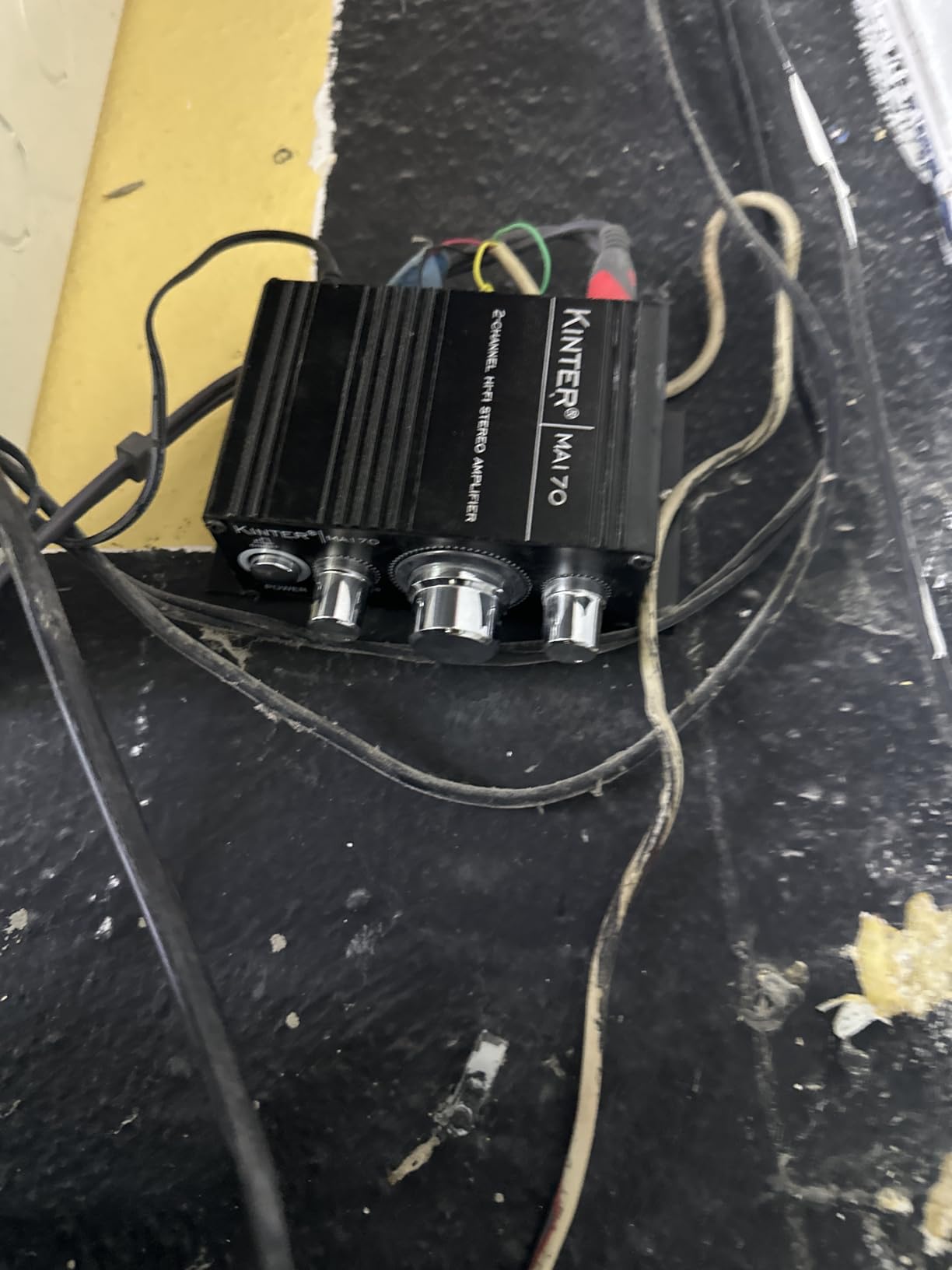 Kinter MA170 12V 2 Channel Mini Digital Audio Power Amplifier for Car or Mp3 Without Power Supply customer photo 1