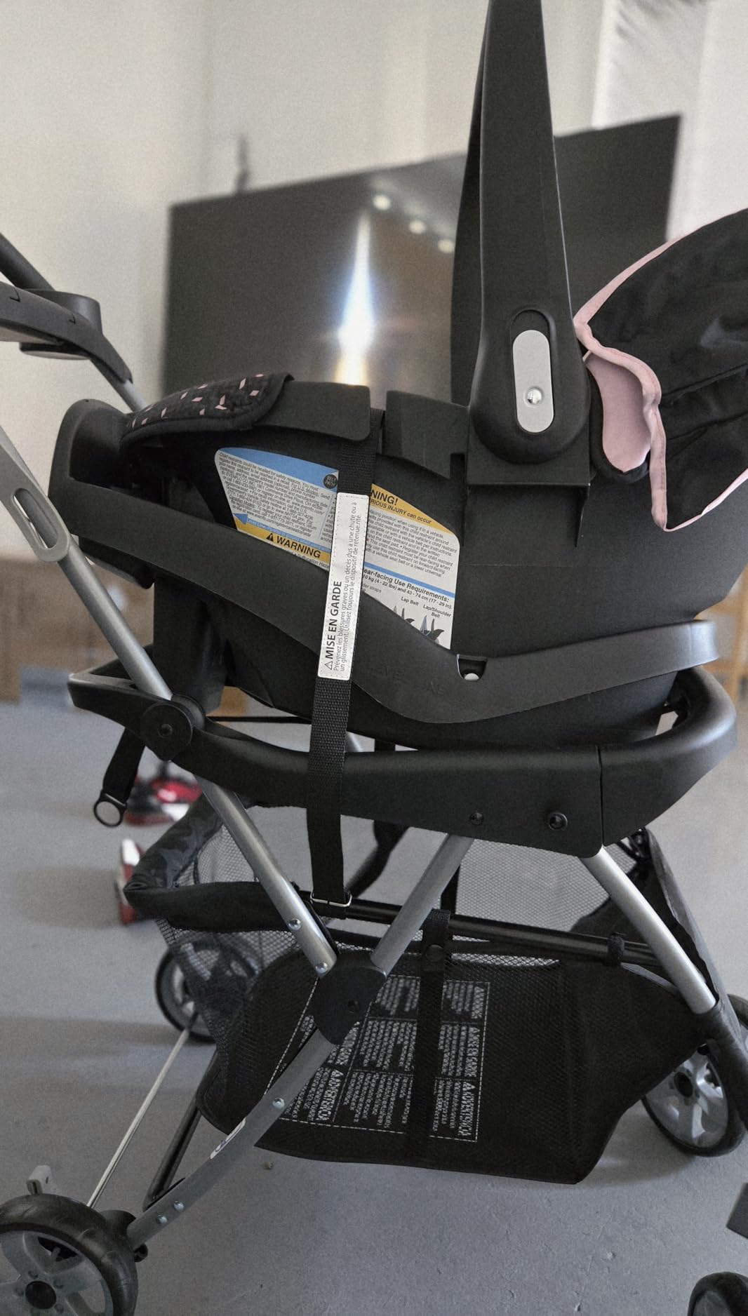 Baby Trend Snap N Go EX Universal Infant Car Seat Carrier Stroller customer photo 2