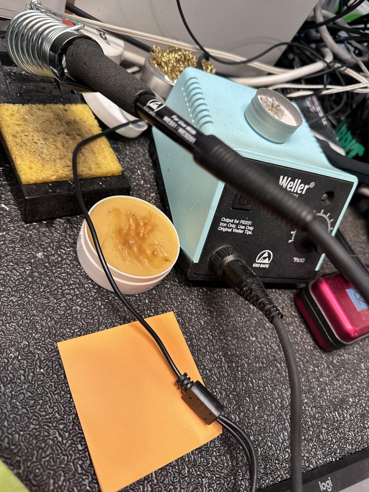 SRA Solder 135 Rosin Paste Soldering Flux For Electronics, No Clean Flux Made for Lead and Lead-Free Solder Circuit Boards and Copper Electrical Wire - Safe Clean Residues with No Goopy Mess (2oz Jar) customer photo 2