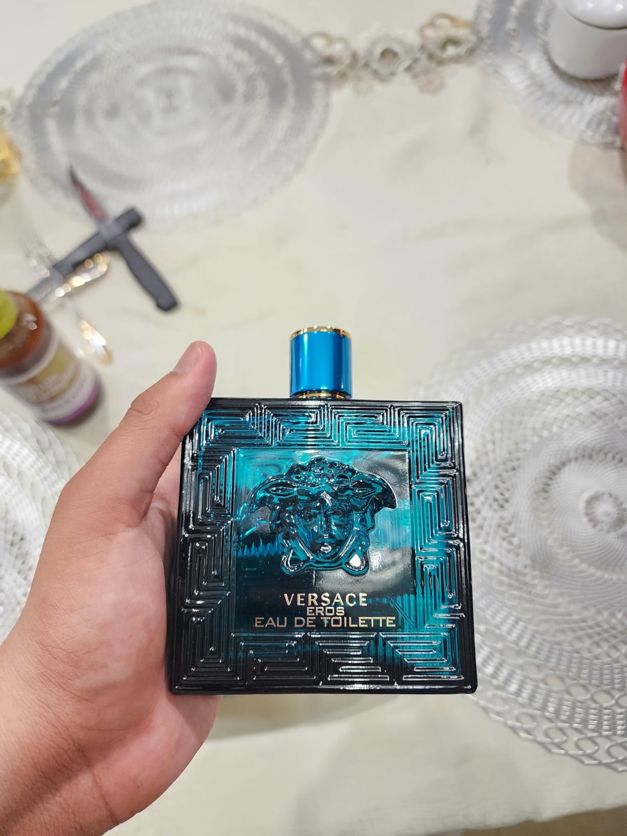 Versace Eros Eau de Toilette Spray for Men, 1.7 Ounce customer photo 1