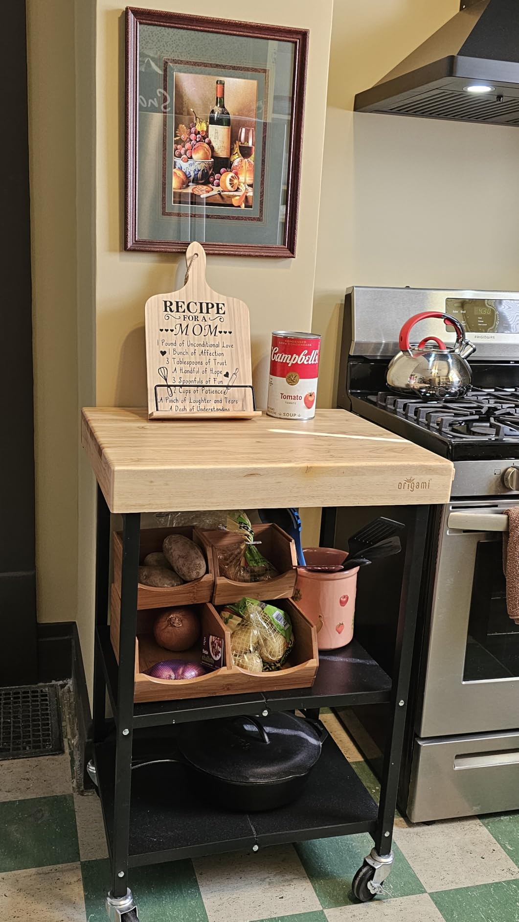 Seville Classics Bamboo Premium Organizer Storage Bins for Kitchen Silverware, Pantry, Closet, Office Desk, Pens, Utensils, Makeup, K Cup, Bamboo, Bin Set w/Dividers (5 Piece) customer photo 2
