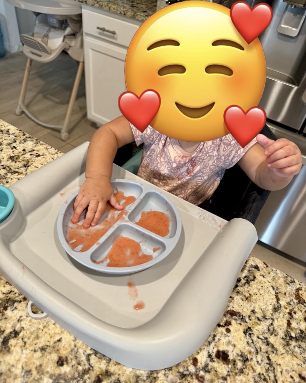 Inglesina Fast Table Chair - Portable Baby High Chair customer photo 2