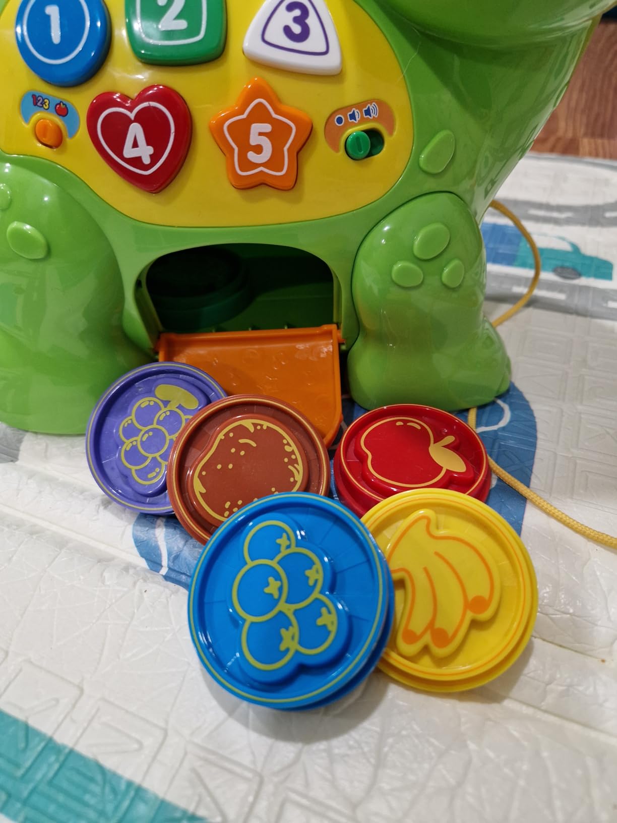 VTech Chomp and Count Dino, Green customer photo 2