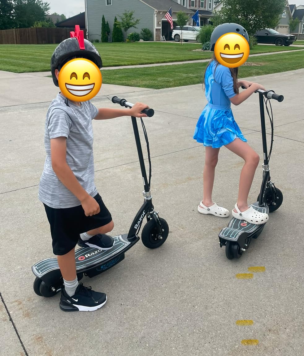 Razor Seated Electric Scooter for Ages 13+, 40-Min Ride Time, Twist-Grip Throttle, Pneumatic Tires, Removable Padded Seat customer photo 1