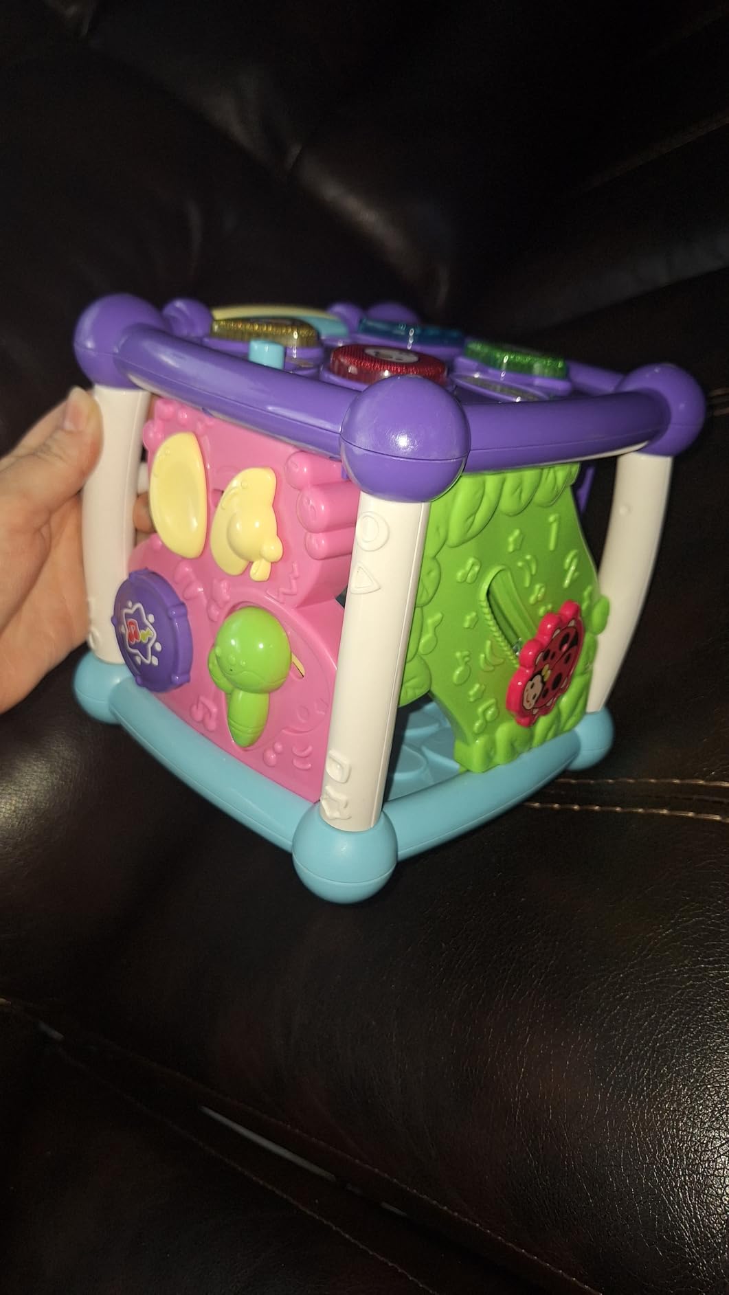 VTech Busy Learners Activity Cube, Purple customer photo 1