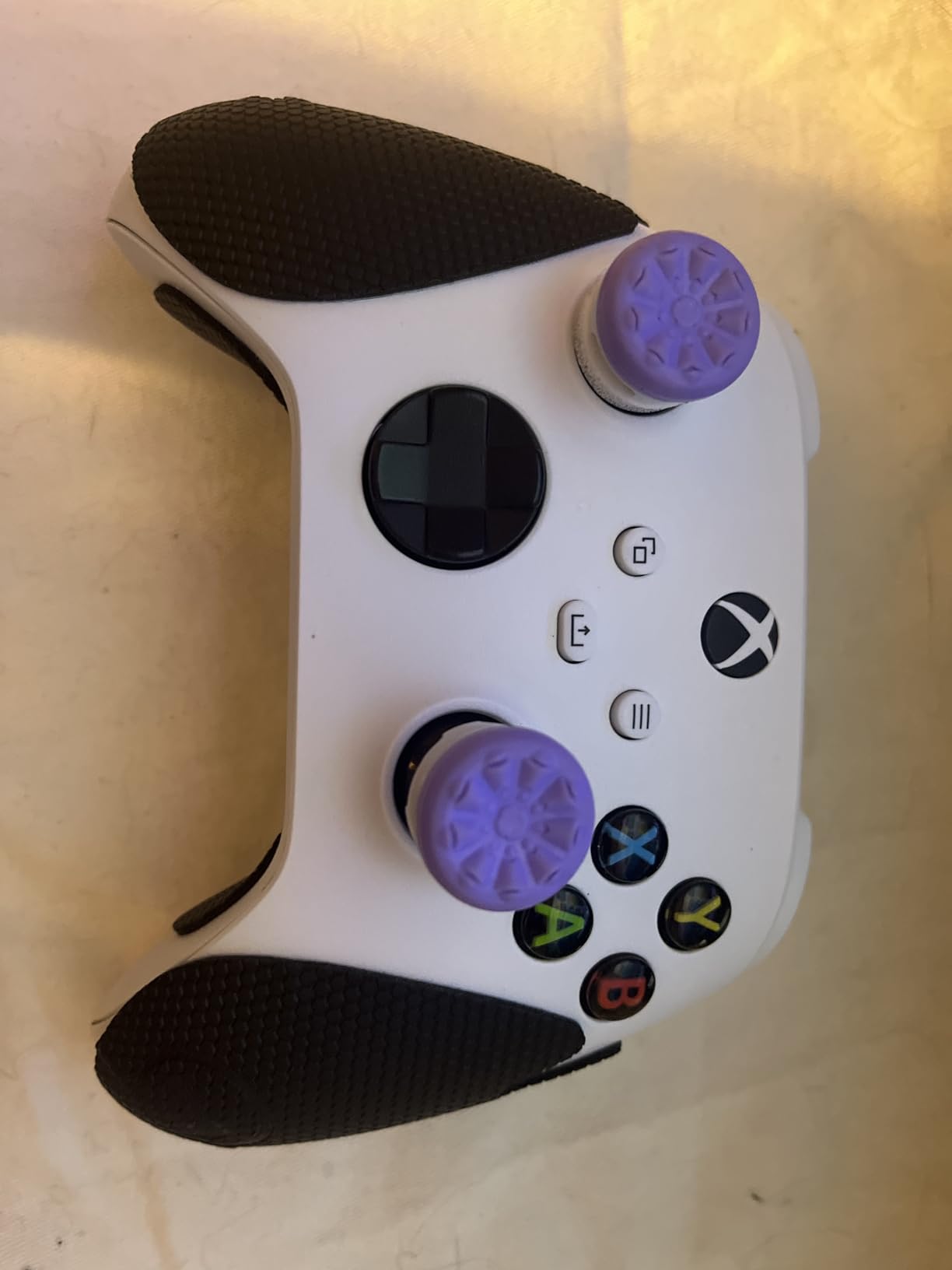 KontrolFreek Performance Grips for Xbox One and Xbox Series X Controller (Nightfall Black) customer photo 2