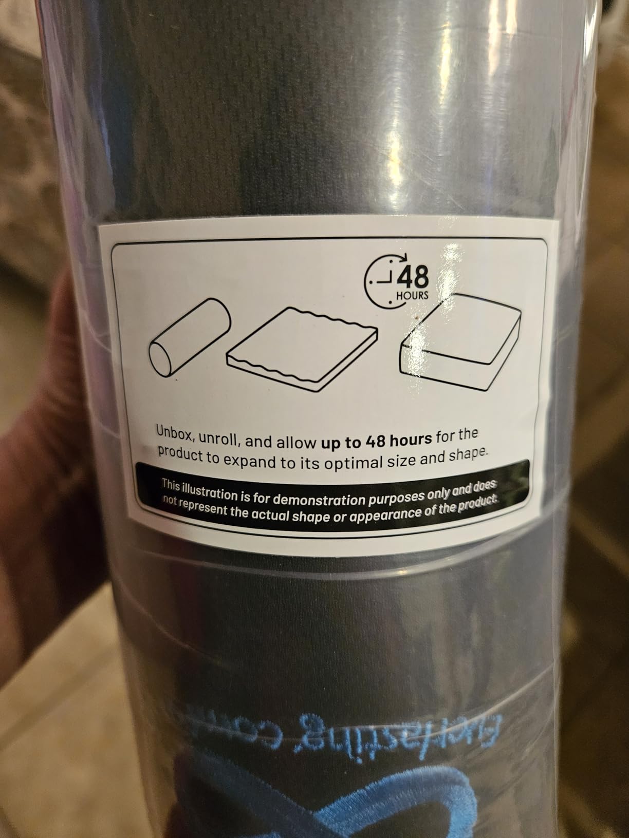 Everlasting Comfort Doctor Recommended Memory Foam Seat Cushion for Office Chairs & Car - Ergonomic Office Desk Accessories - Cushions for Tailbone Pain Relief, Sciatica (Black, Large) customer photo 2