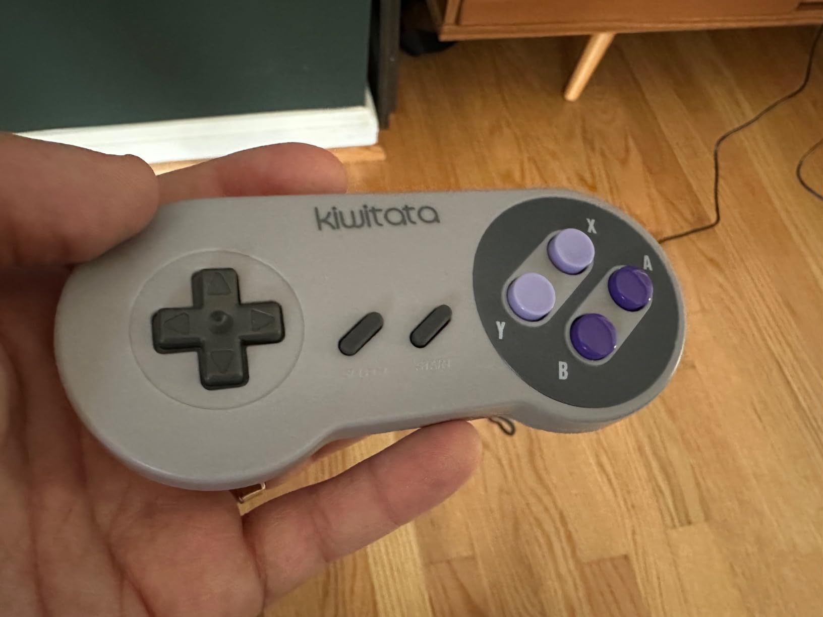 KIWITATA 2X Classic SNES USB Controller for PC Gamings, Retro SNES Wired USB Game Emulator Controller for Windows XP 7 8 11 Mac Raspberry Pi customer photo 1