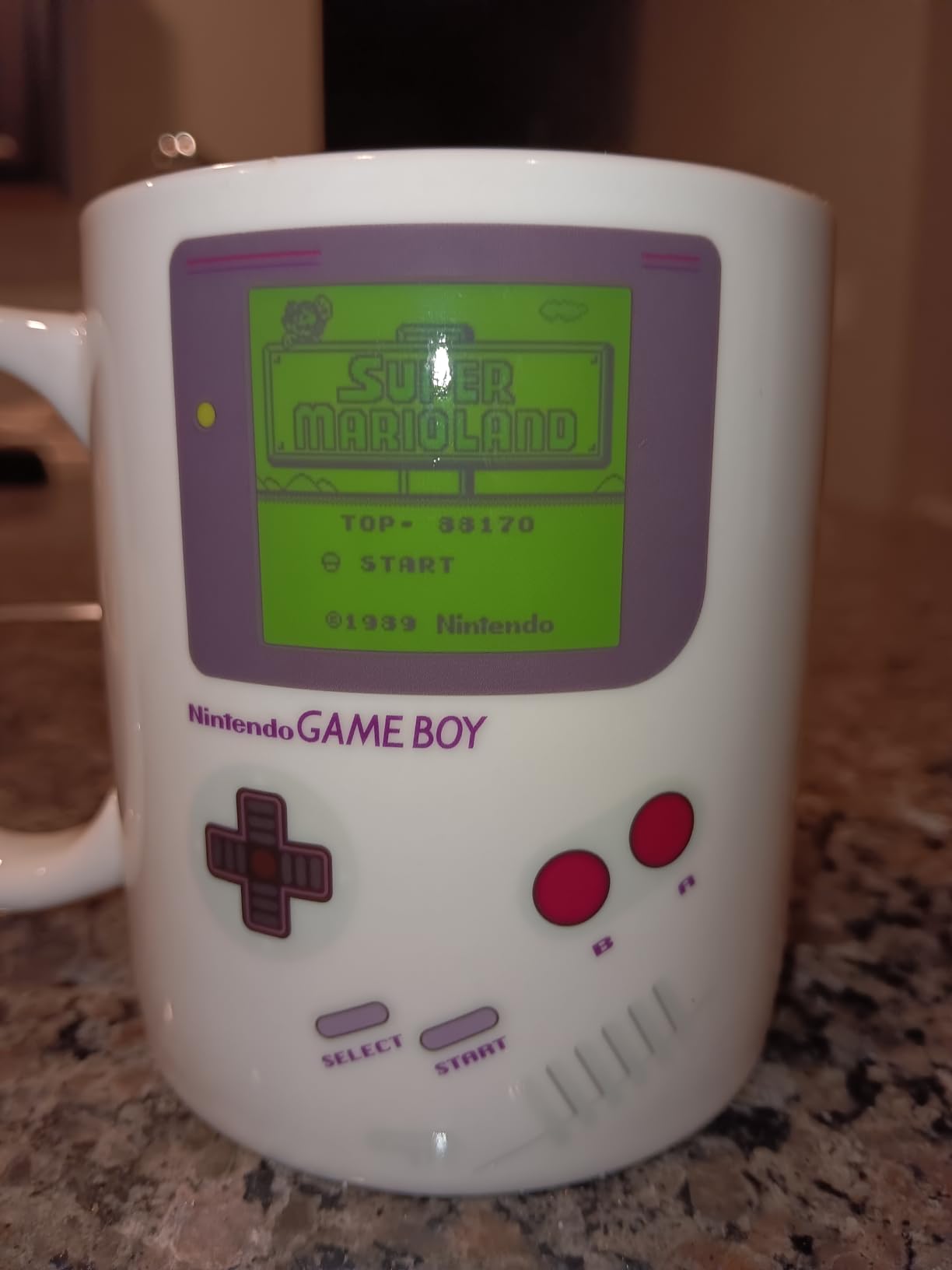 Paladone Gameboy Heat Changing Coffee Mug - Gift for Gamers, Nerds, Nintendo Mario Fans, Men, and Retro 90s Game Enthusiasts - 10 Ounces customer photo 2
