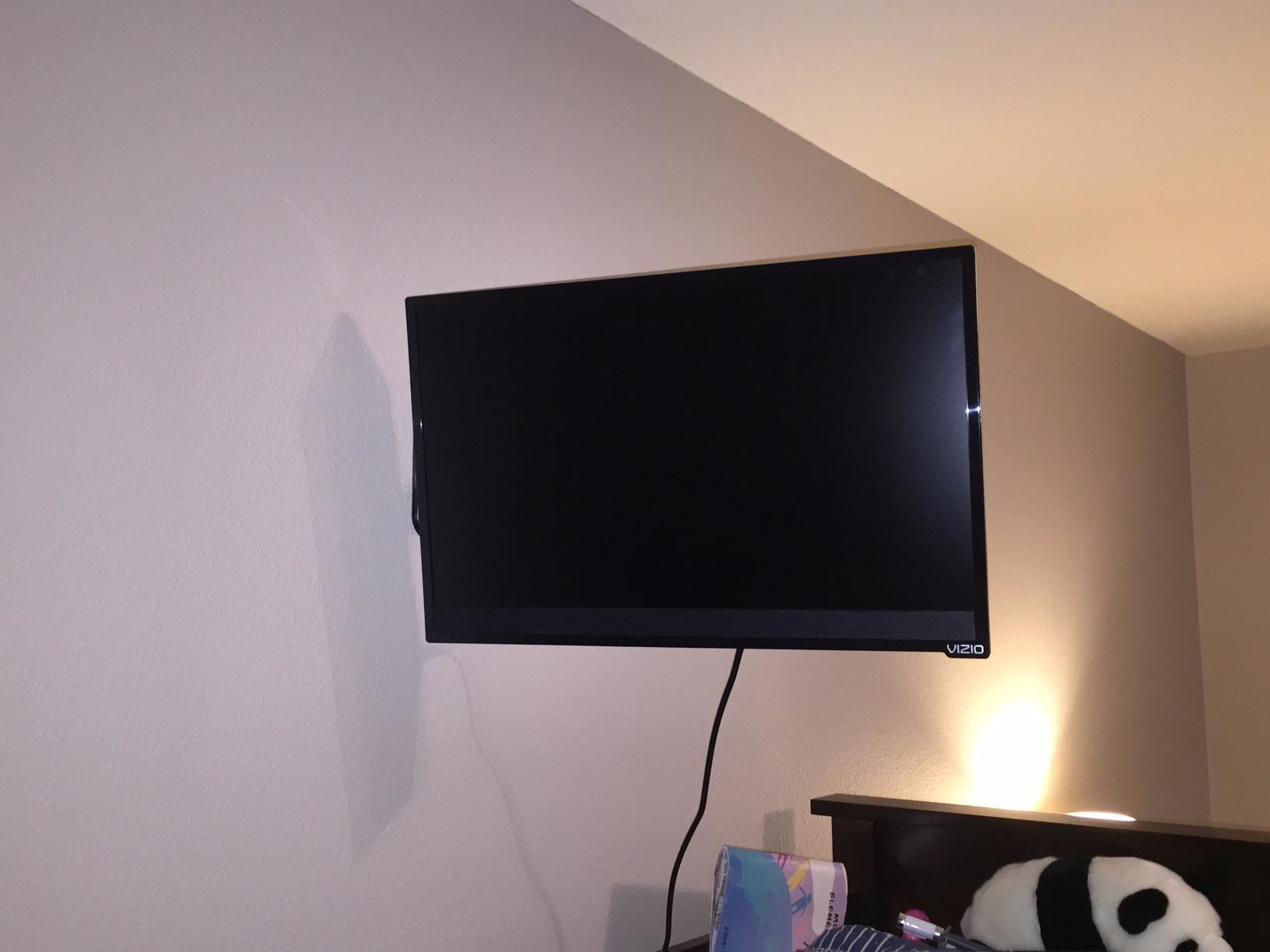 Mounting Dream Monitor Wall Mount for Most 17-39 Inch, UL Listed TV Mount TV Bracket with Articulating Arms Tilt Swivel Extension Rotation, Up to VESA 200x200mm and 33 lbs customer photo 1