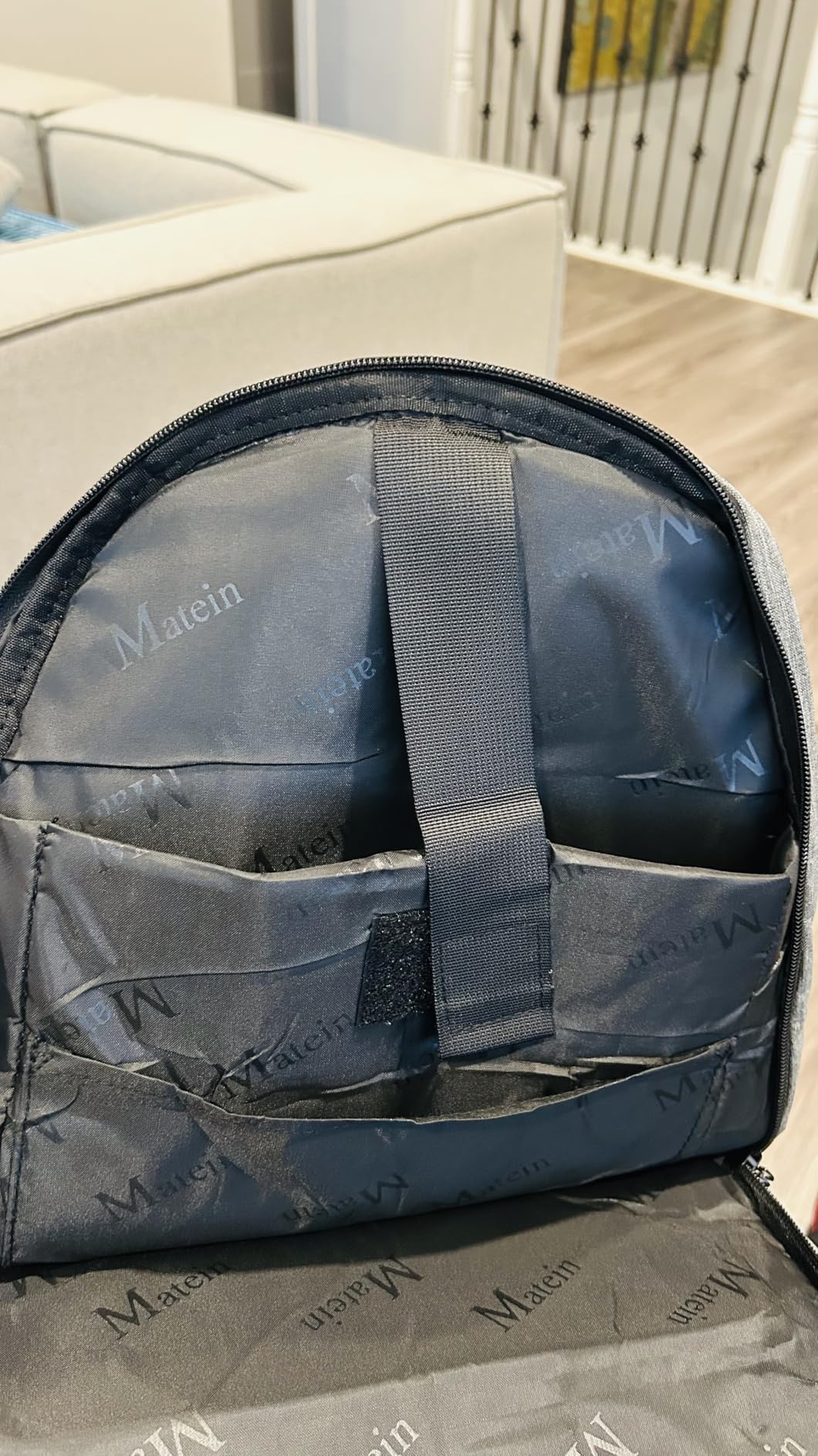 MATEIN Travel Laptop Backpack, Business Anti Theft Slim Sturdy Laptops Backpack with USB Charging Port, Water Resistant College School Computer Bag Gift for Men & Women Fits 15.6 Inch Notebook, Grey customer photo 1