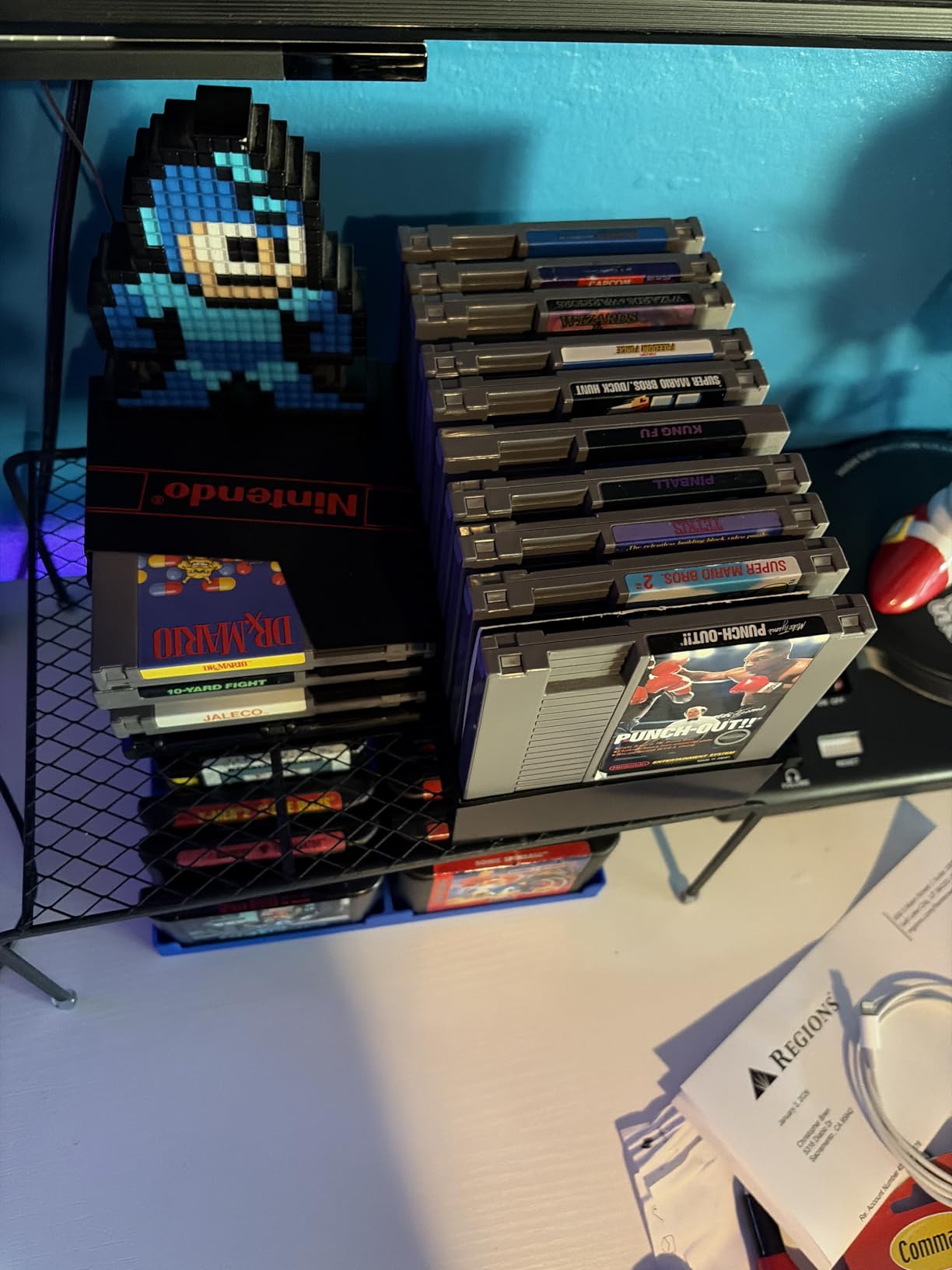 Black, NES Compatible Cartridge Holder, NES Game Tray, Holds 10 Games, Clutter Reducing, Retro Video Game Collection, Works with Nintendo Entertainment System NTSC and PAL Cartridges customer photo 1