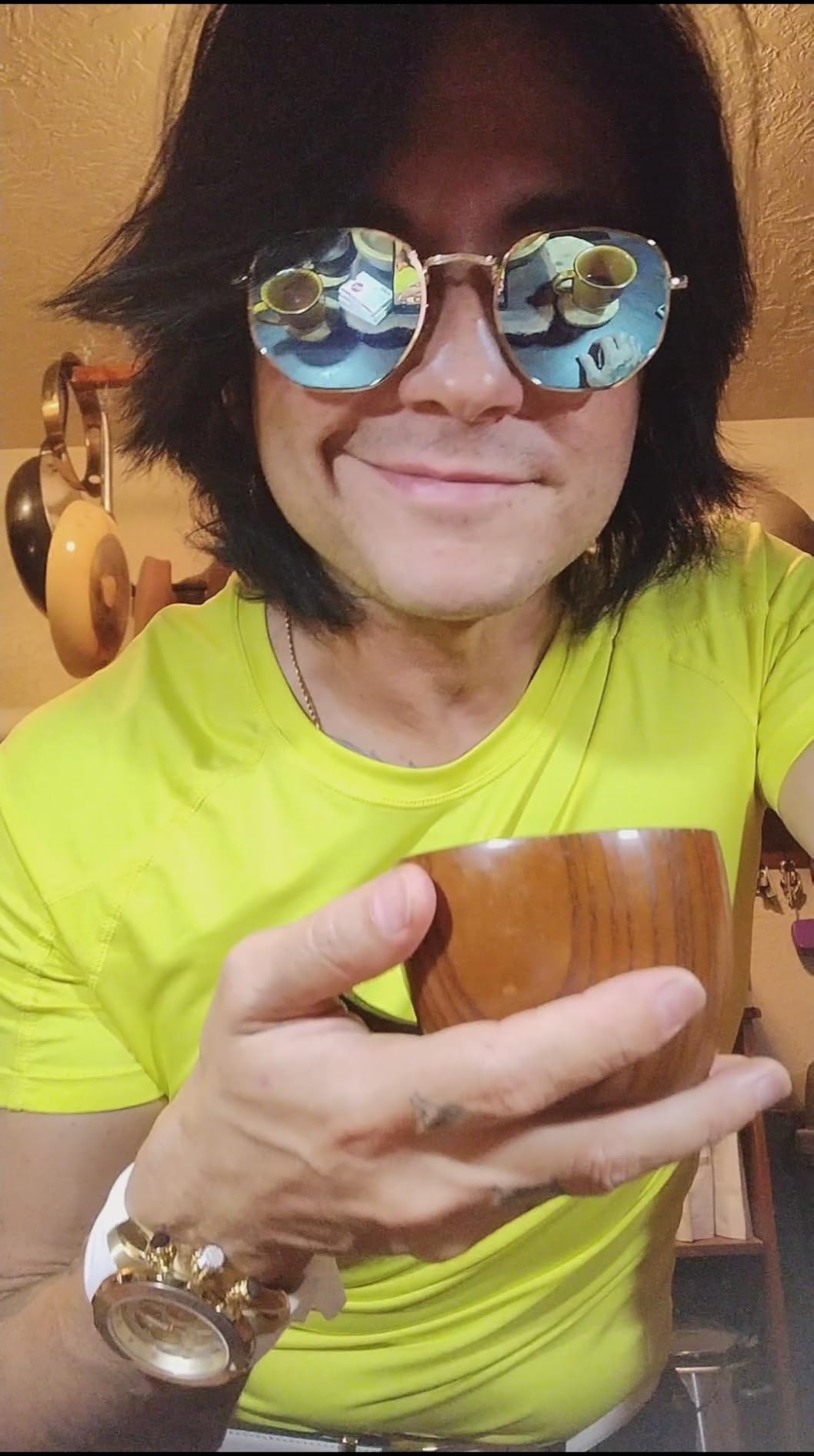 Square Polarized Sunglasses for Women Men Small Hexagonal Polygon Shades SJ1072 customer photo 1