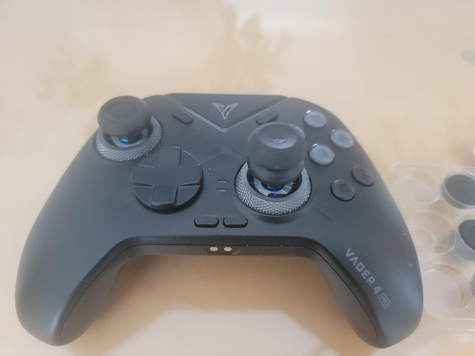 Skull & Co. Skin, CQC and FPS Thumb Grip Set Joystick Cap Analog Stick Cap for Nintendo Switch Pro Controller & PS5 / PS4 / Slim/Pro Controller- Black, 3Pairs(6pcs) customer photo 2