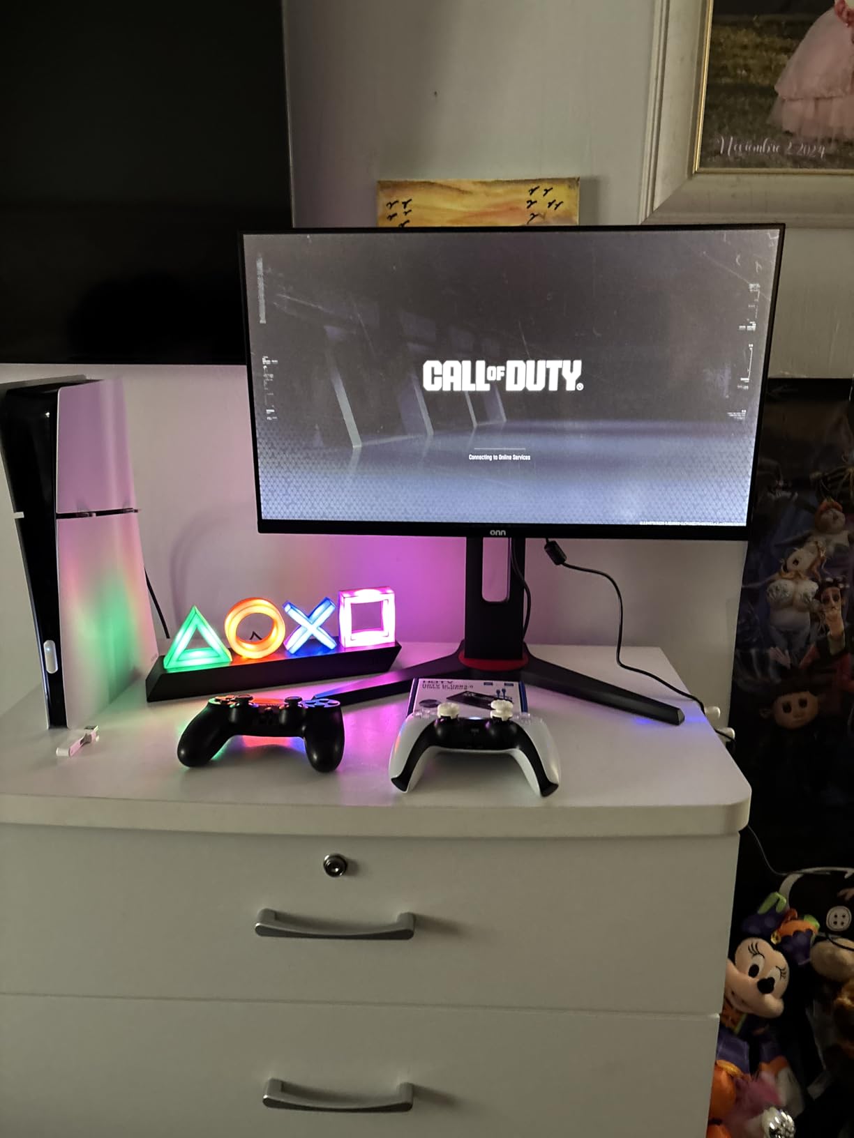 Paladone Playstation Controller Icons Light with 3 Light Modes - Sound Reactive, Dynamic Phasing, and Standard Mode - Gaming Desk Accessories and Game Room Decor customer photo 1