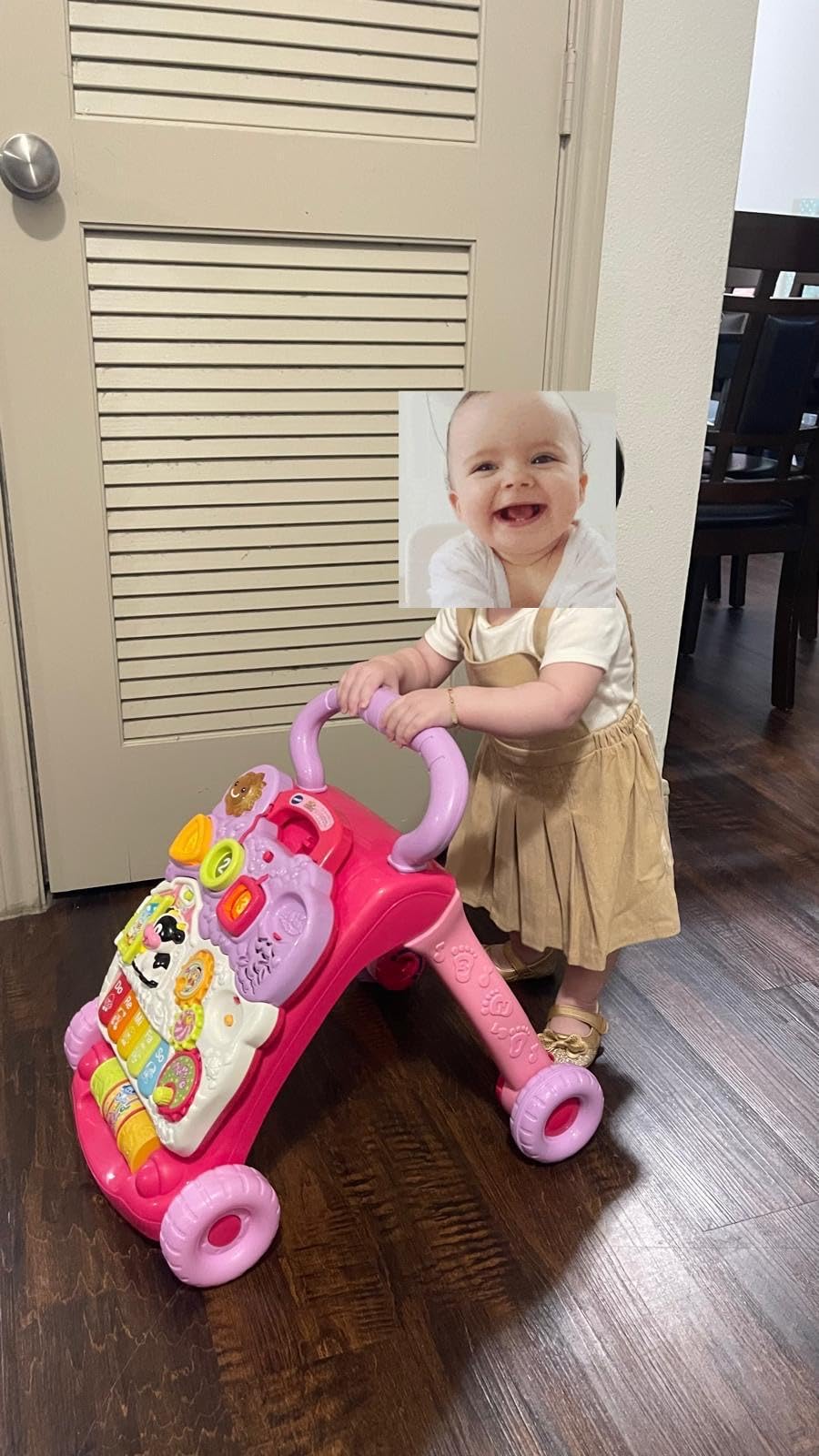 VTech Sit-to-Stand Learning Walker (Frustration Free Packaging), Blue customer photo 1