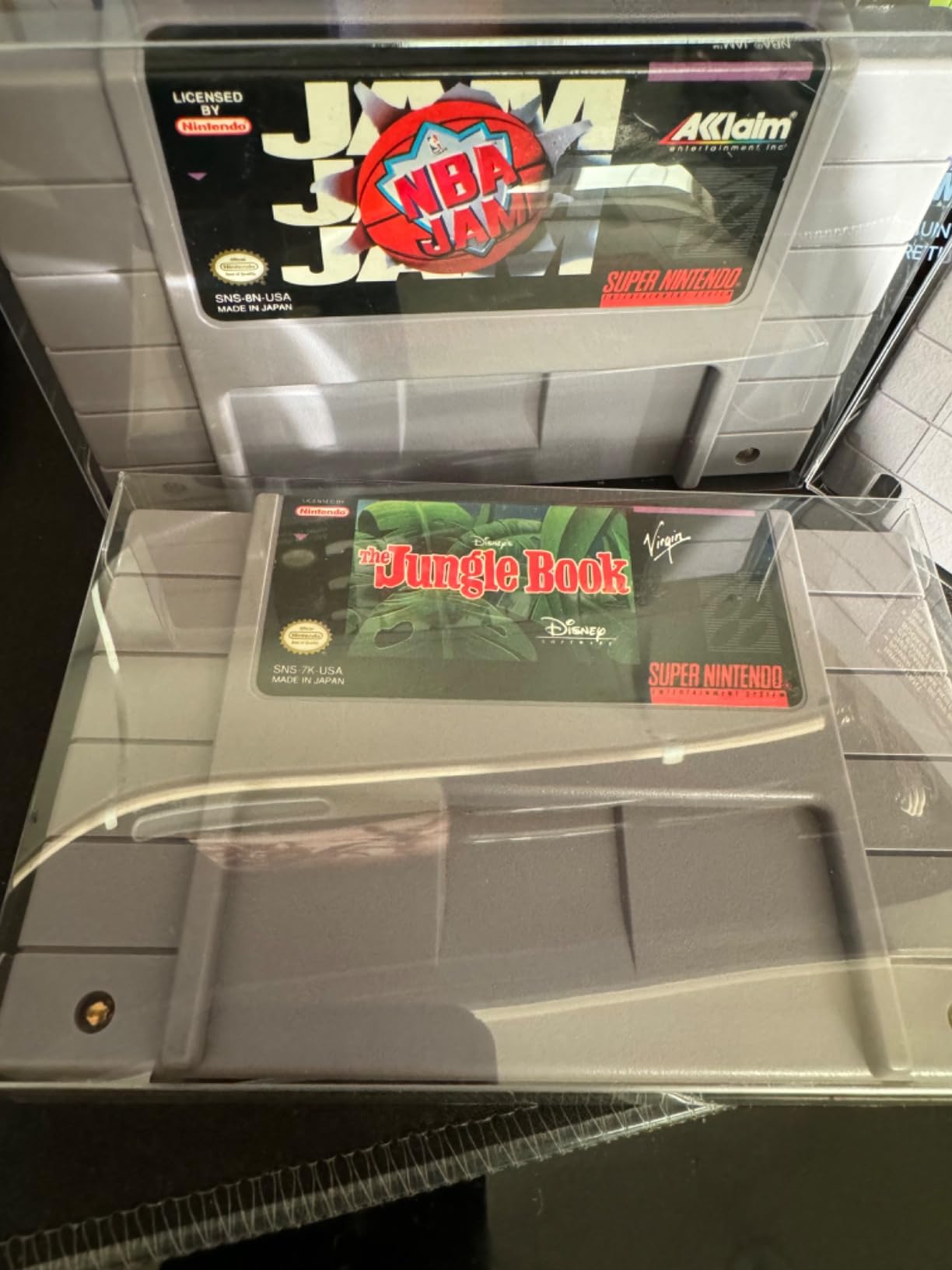 Video Game Cartridge Protector Compatible for Nintendo N64 Games - 0.40 MM PET Cartridge Display Storage Case compatible for Mario Kart, Zelda, Super Mario, Golden Eye (Pack of 25) customer photo 2