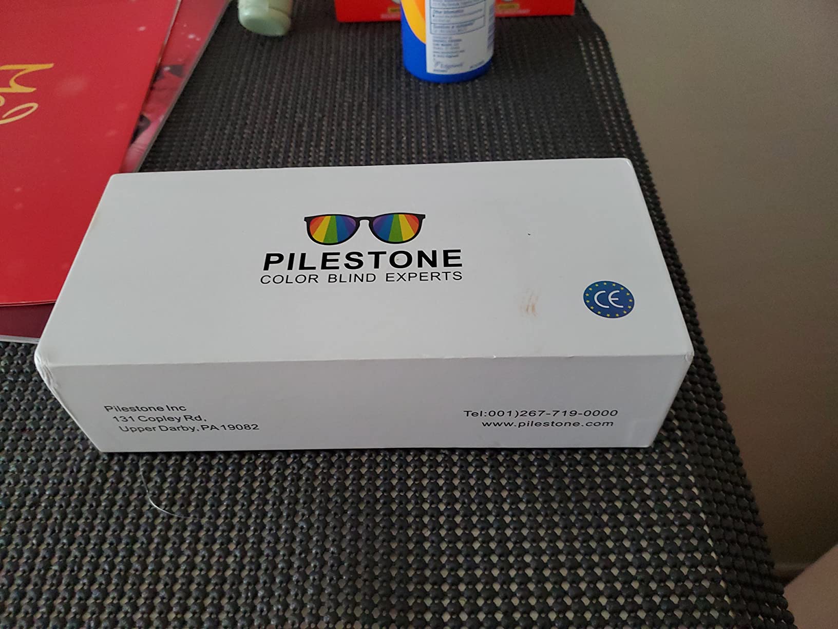 Pilestone TP-025 Lens B Color Blind Glasses for Deutan, Protan, Red-Green Color Vision Enhancing, Indoor and Outdoor Use customer photo 2