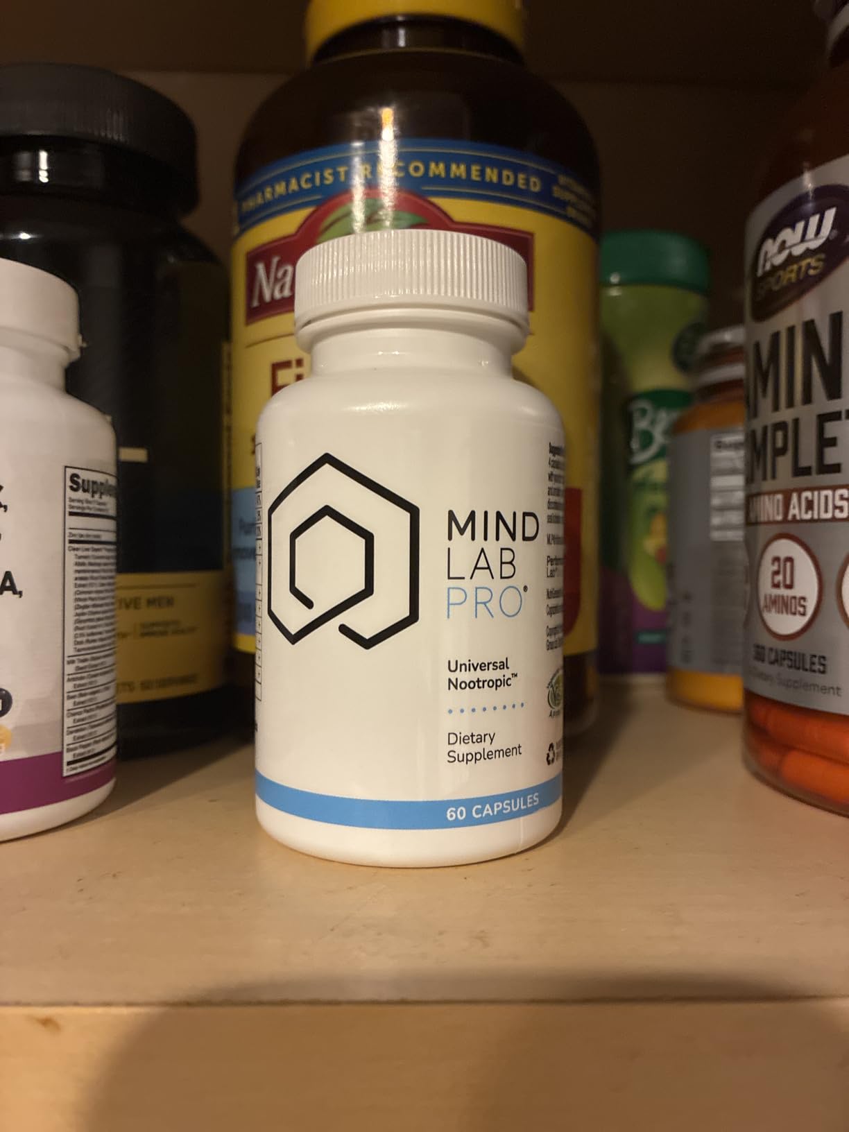 Mind Lab Pro MLP v4 Universal Nootropic Brain Booster Supplement for Focus, Memory, Clarity, Energy - 60-Count - Plant-Based, Naturally Sourced Memory Vitamins for Better Brain Health, Made in USA customer photo 1