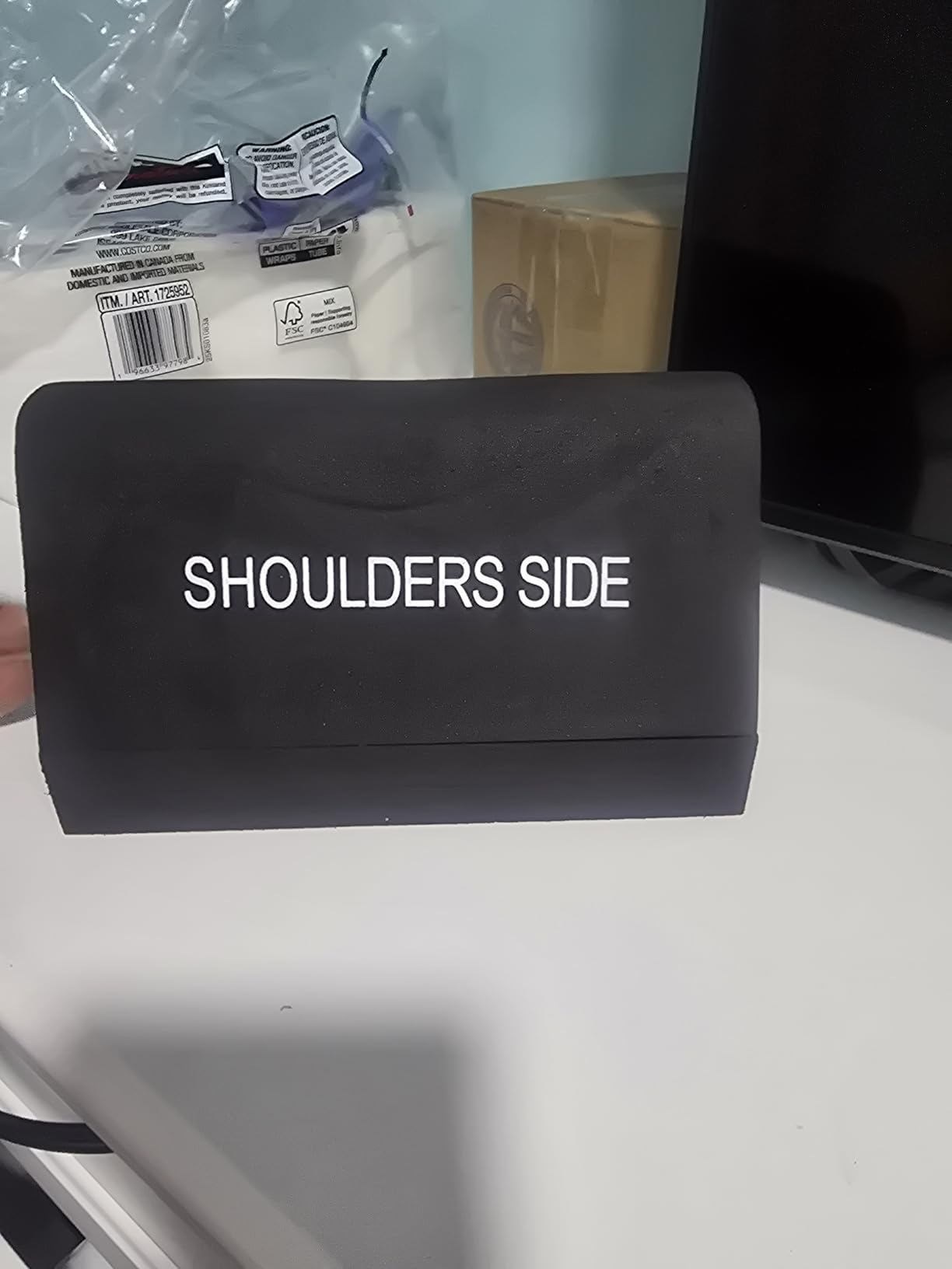 Lumia Wellness Cervical Orthotic Traction Block, Firm, Spinal & Neck Alignment, Cervical Traction Device & Neck Stretcher customer photo 2