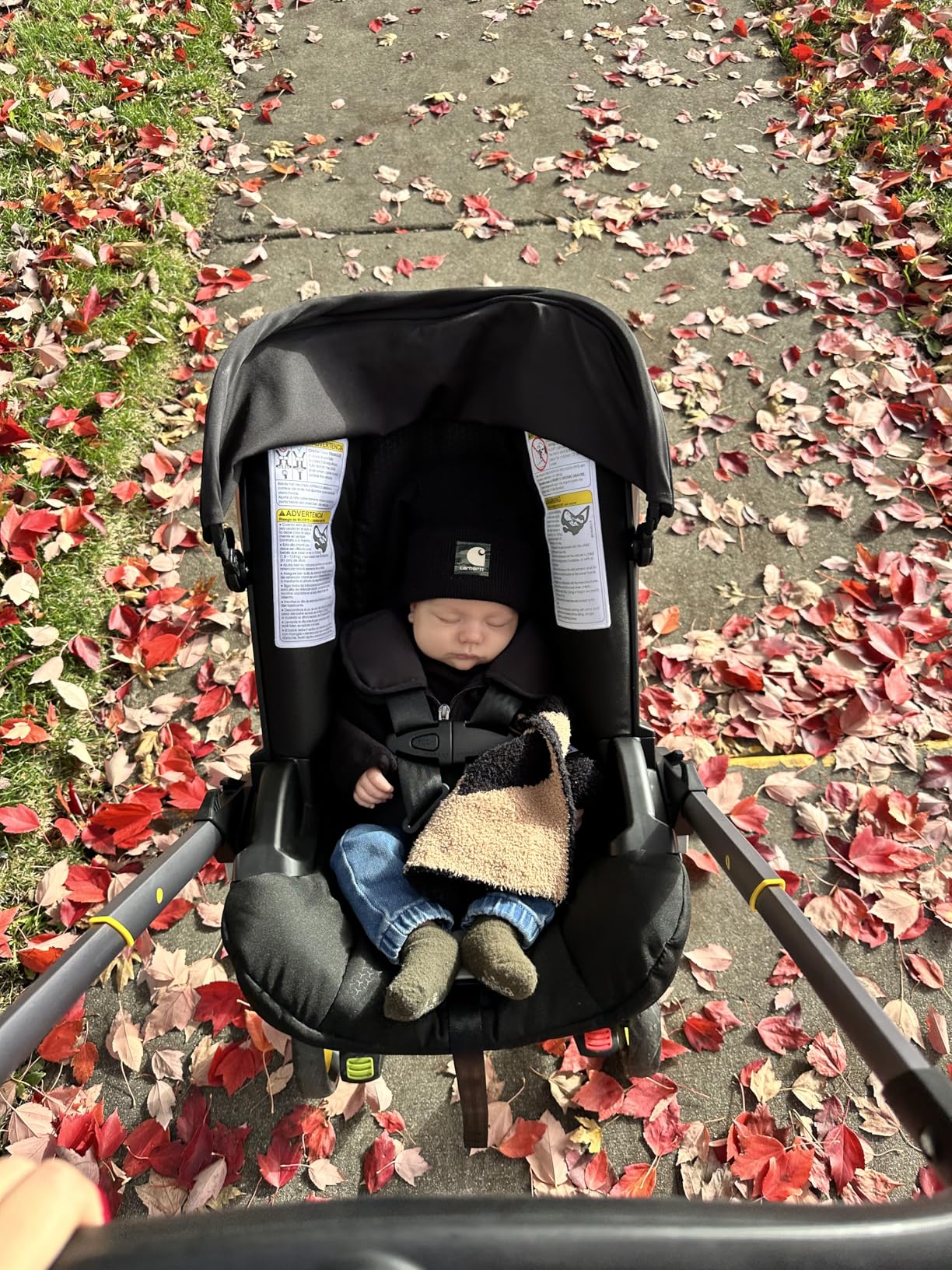 Doona Car Seat & Stroller, Nitro Black - All-in-One Travel System customer photo 1