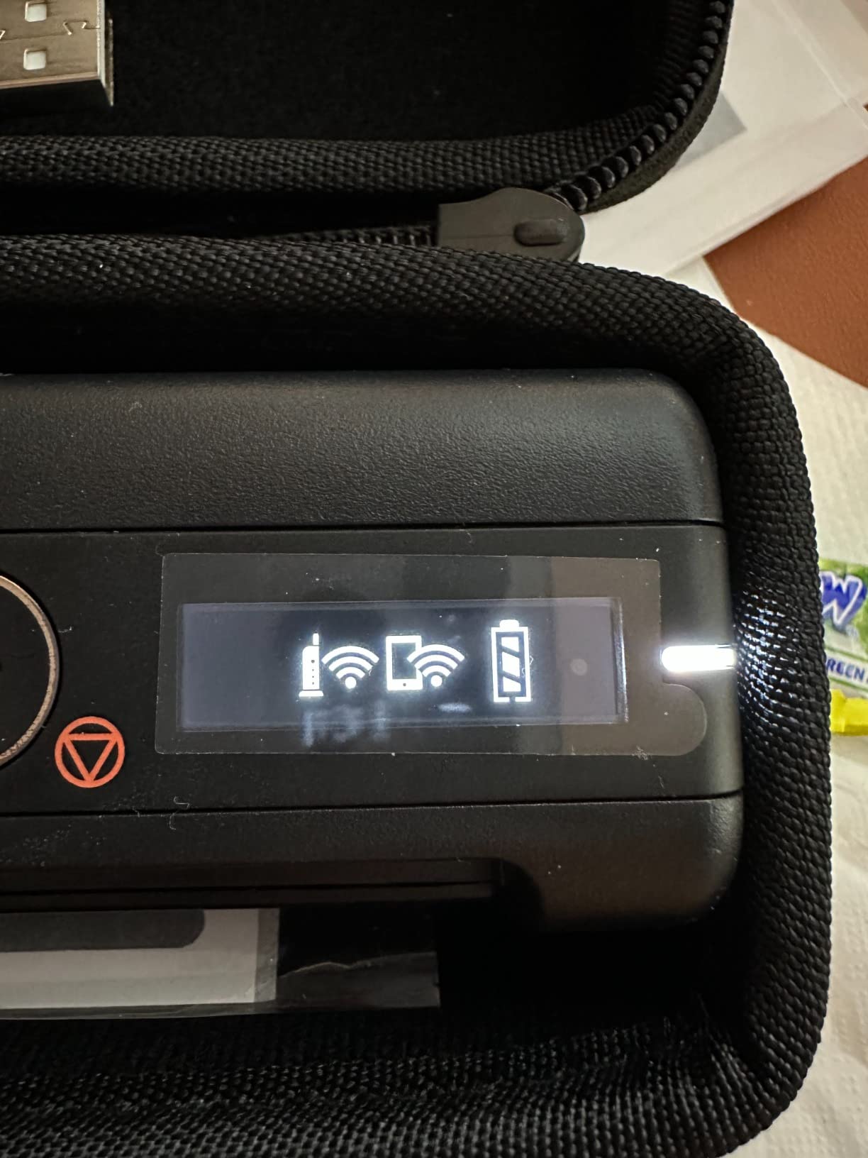 Epson Workforce ES-60W Wireless Portable Sheet-fed Document Scanner for PC and Mac 10.7