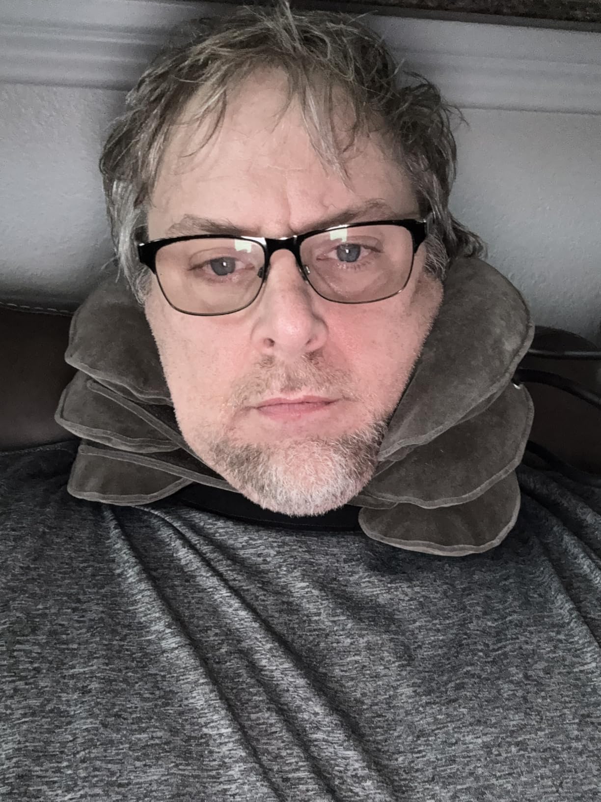 S Cervical Neck Traction Device for Instant Neck Pain Relief - Inflatable & Adjustable Neck Stretcher Neck Support Brace, Neck Traction Pillow for Home Use Neck Decompression customer photo 1