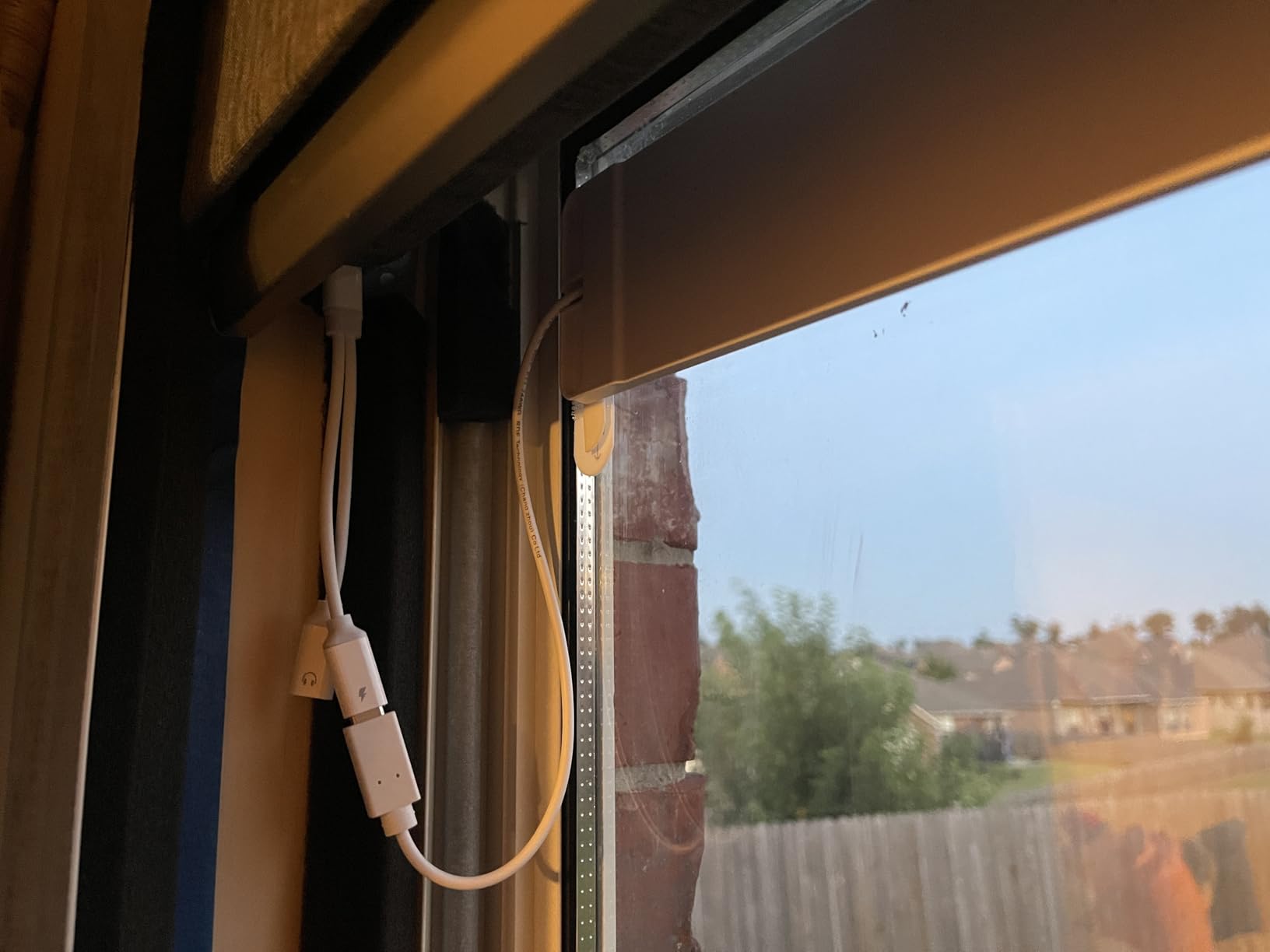 Yoolax Motorized Blinds with Remote, Blackout Smart Blinds Motorized Fabric Roller Shades Work with Alexa, Automatic Shades for Windows Custom Size (Greyish White) customer photo 1