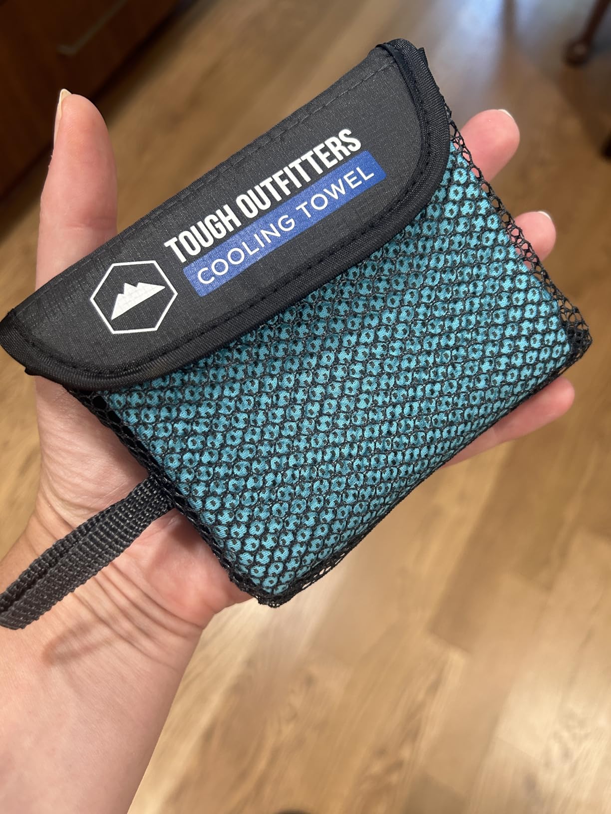 Tough Outdoors Cooling Towels for Neck Face - Neck Cooling Towel for Hot Weather Yoga Sports Golf Sweat - Instant Cold Towel customer photo 2