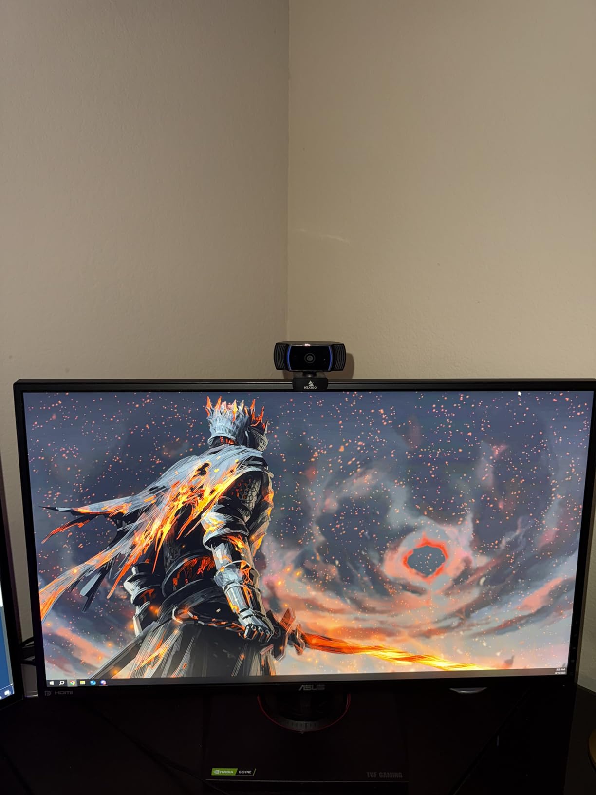 ASUS TUF Gaming 27 2K HDR Gaming Monitor (VG27AQ) - QHD (2560 x 1440), 165Hz (Supports 144Hz), 1ms, Extreme Low Motion Blur, Speaker, G-SYNC Compatible, VESA Mountable, DisplayPort, HDMI, Black customer photo 2