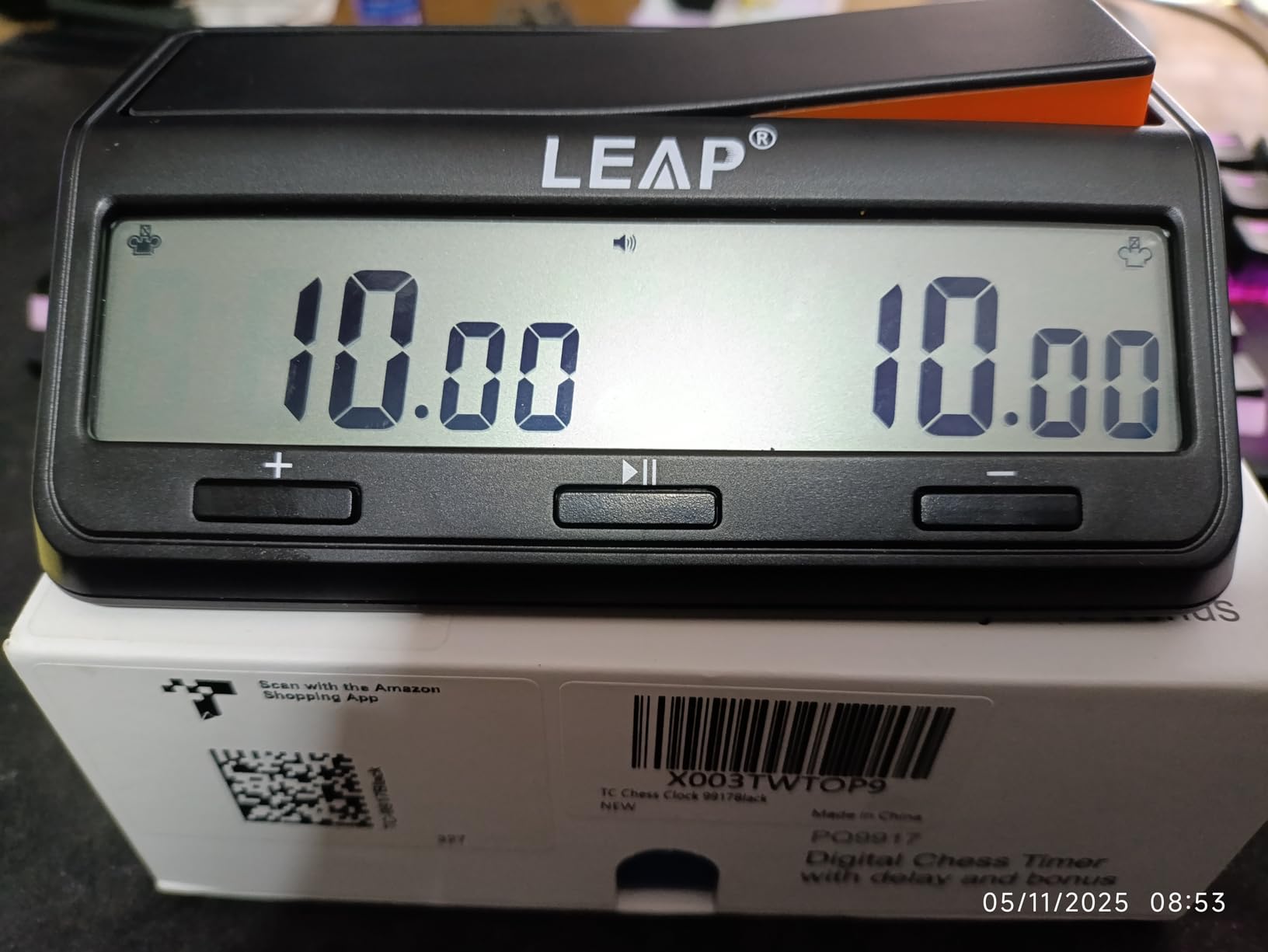 LEAP Chess Clock Digital Timer Advanced for Game and Chess Timer with Bonus & Delay Count Down up Alarm customer photo 1
