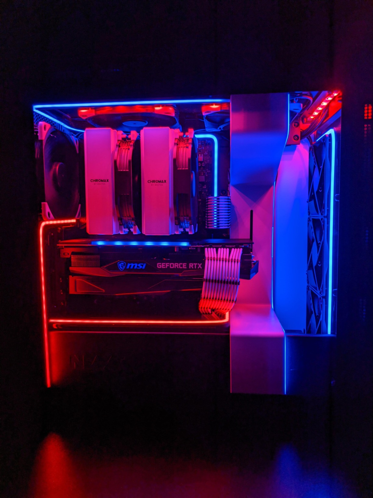 NEON Digital-RGB LED Strip M5 (PH-NELEDKT_M5) - 1x 550mm Smooth Lighting Strip, Full-Color Range, Flexible mounting customer photo 2