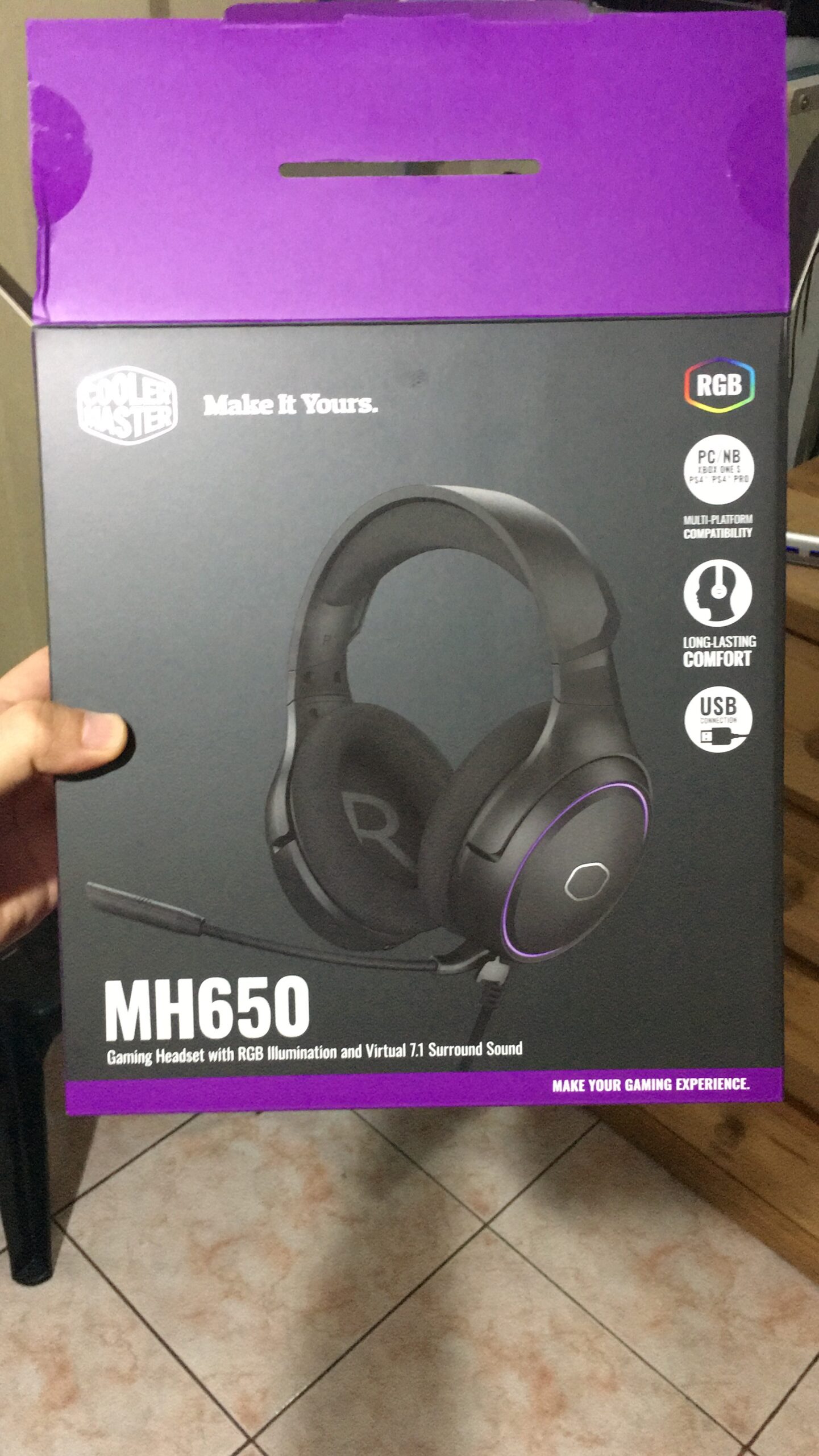 MH670 Gaming Headset with 2.4GHz Wireless, Virtual 7.1 Surround Sound, Durable Aluminum Frame, Detachable Omni-Directional Boom Mic customer photo 1
