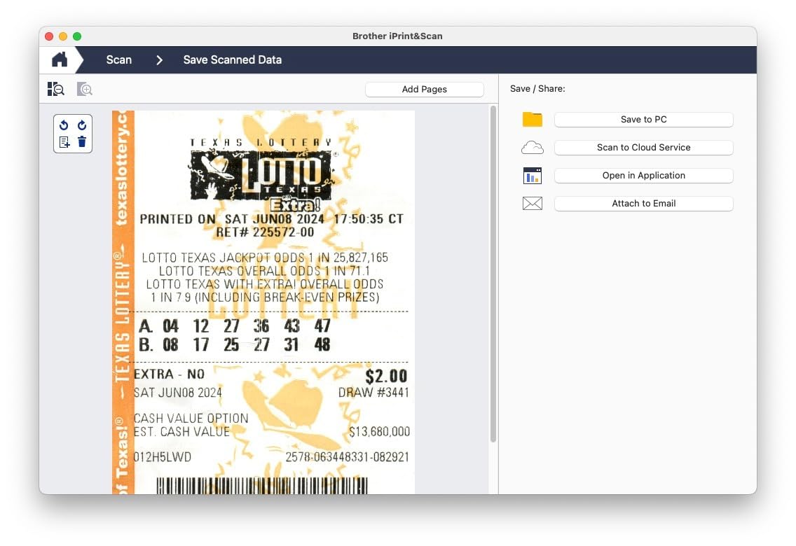 Brother DS-640 Compact Mobile Document Scanner, (Model: DS640) 1.5