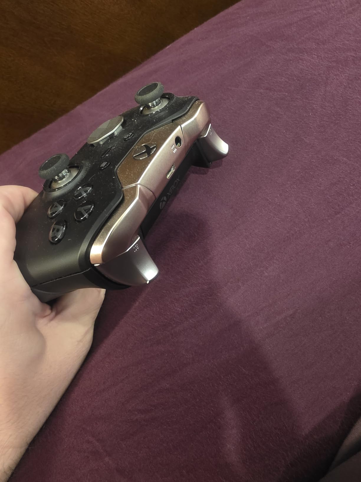 SOSS GAMING 2024 Upgraded Bumpers Replacement Kit - Ultra Durable Version - Comes with T6 T8 Screwdriver Repair and Fix - For Xbox One Elite Series 1 Controllers - LB RB Button Triggers Parts (Elite - First Edition) customer photo 1