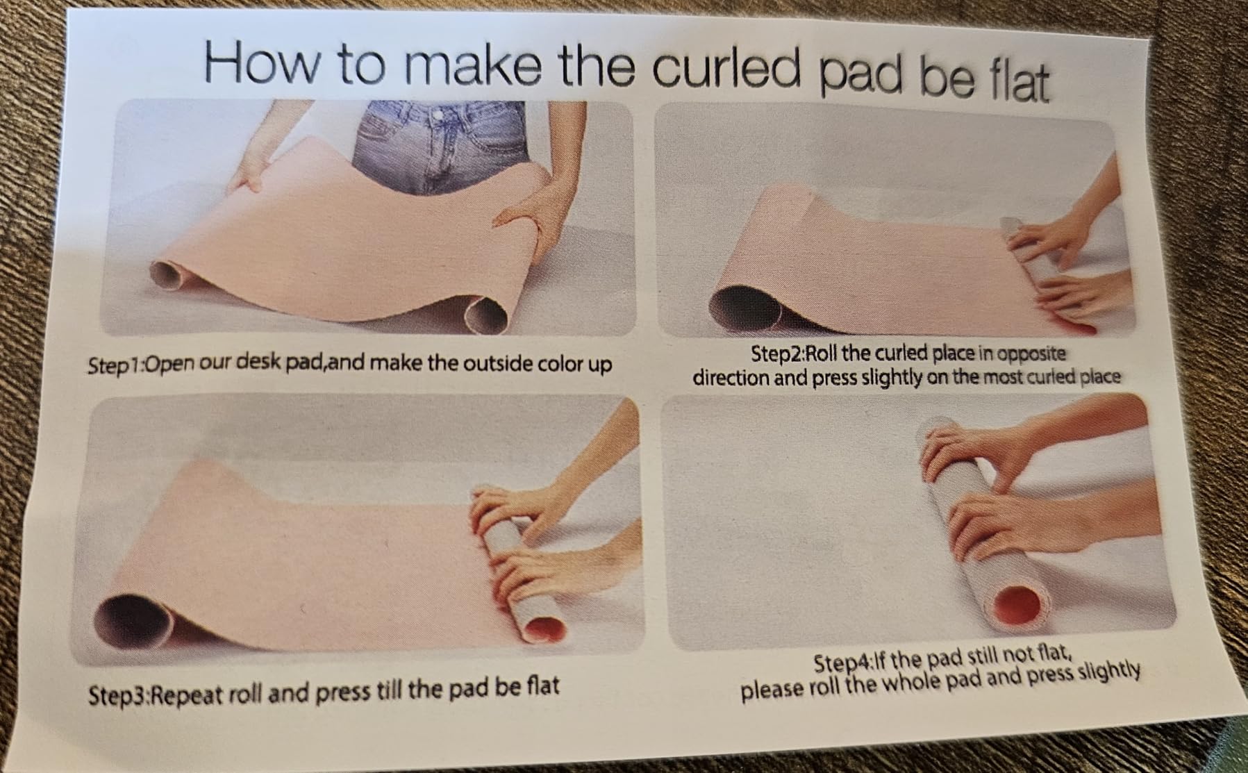 Aothia Leather Desk Pad Protector, Mouse Pad, Office Desk Mat, Non-Slip PU Leather Desk Blotter, Laptop Desk Pad, Waterproof Desk Writing Pad for Office and Home customer photo 1