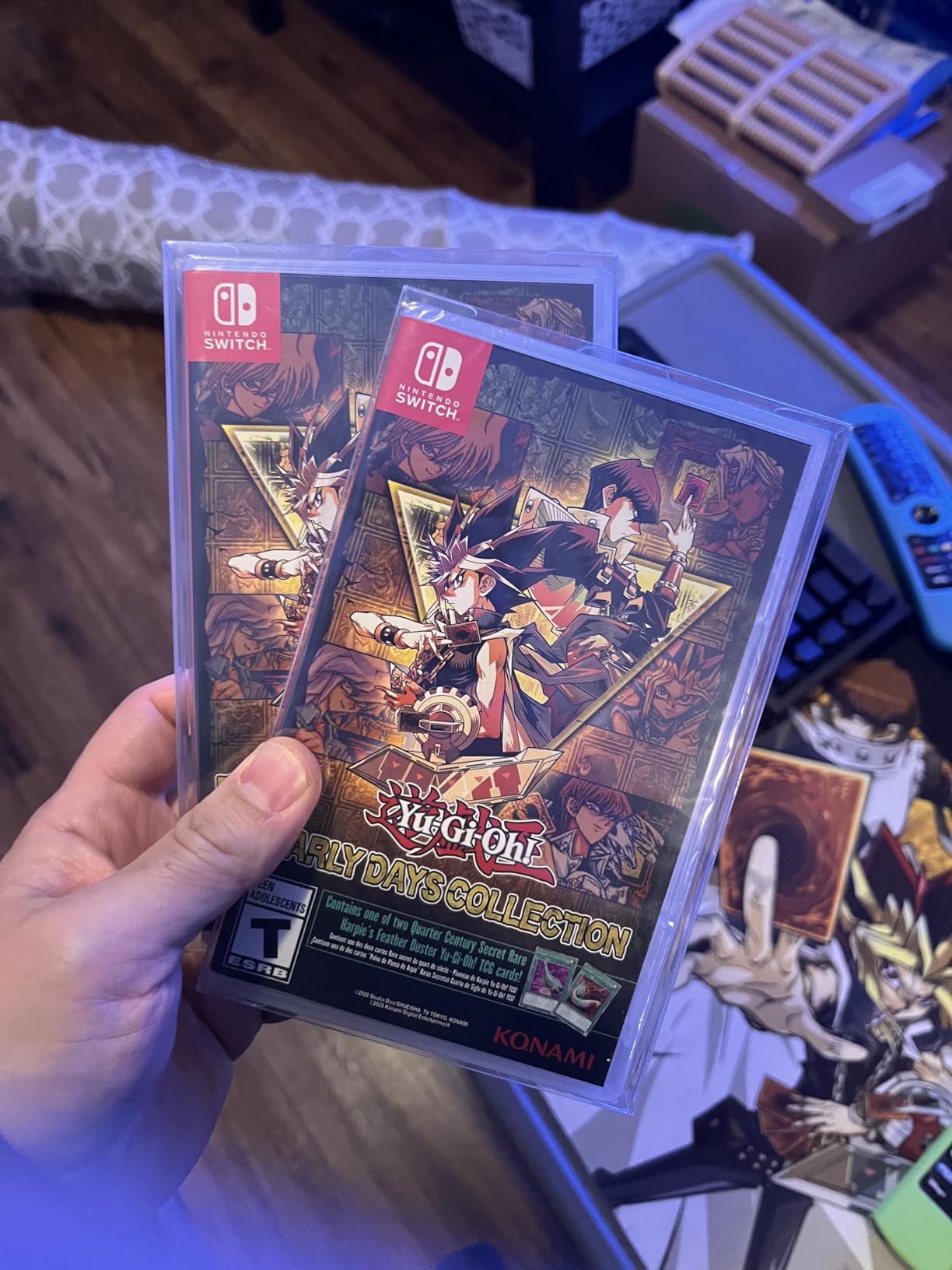 MALKO 10 PACK Video Game Protector Compatible with: Nintendo Switch Game Case & Steelbook | Clear Plastic Sleeve customer photo 1