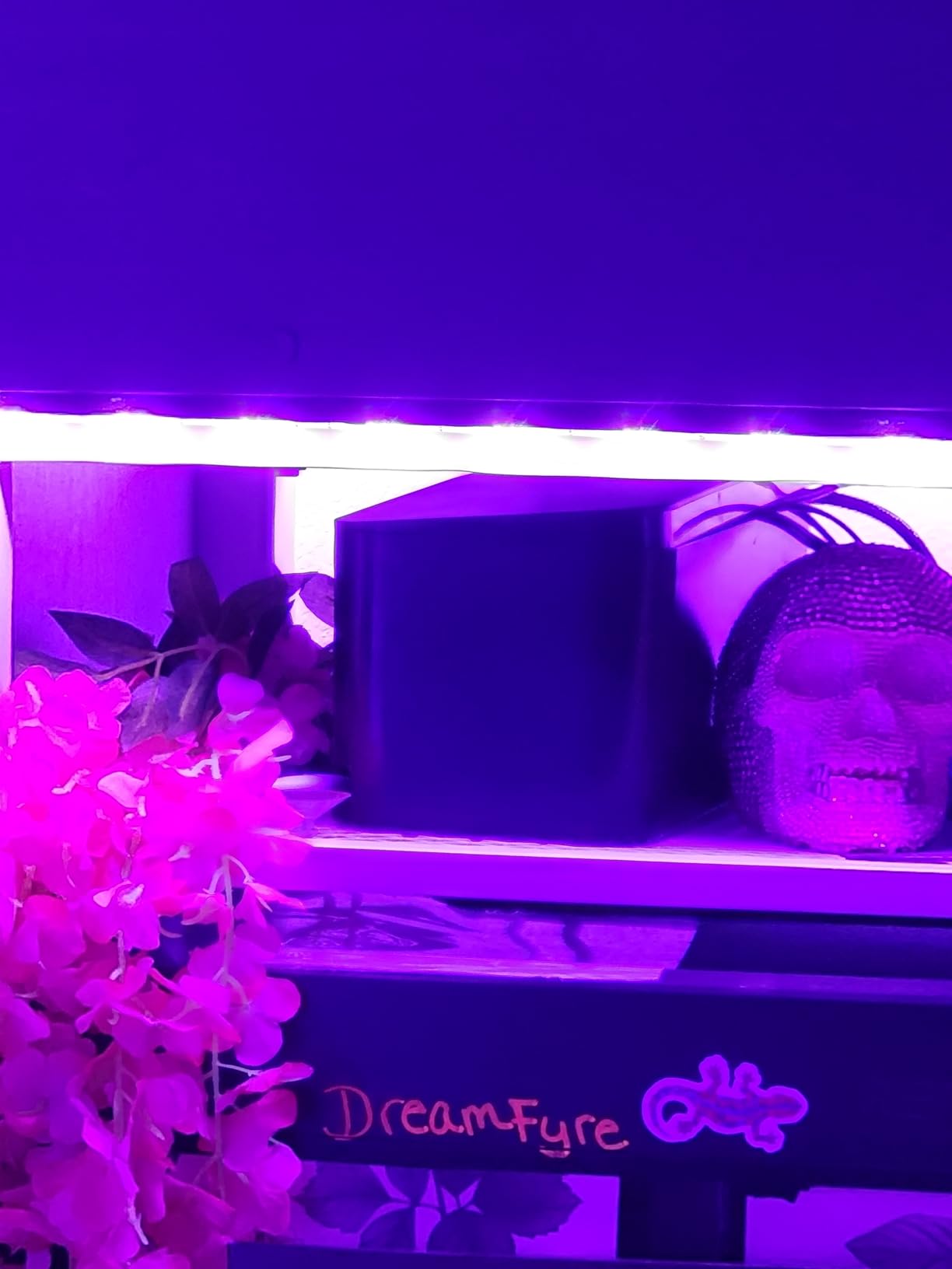 YECAYE 2 Pack Cable Management Box, Pet Friendly Cord Organizer Box for Home & Office, Child-Proof Cable and Power Strip Protector Box, Wire Hider and Cord Organizer for Desk, White customer photo 1