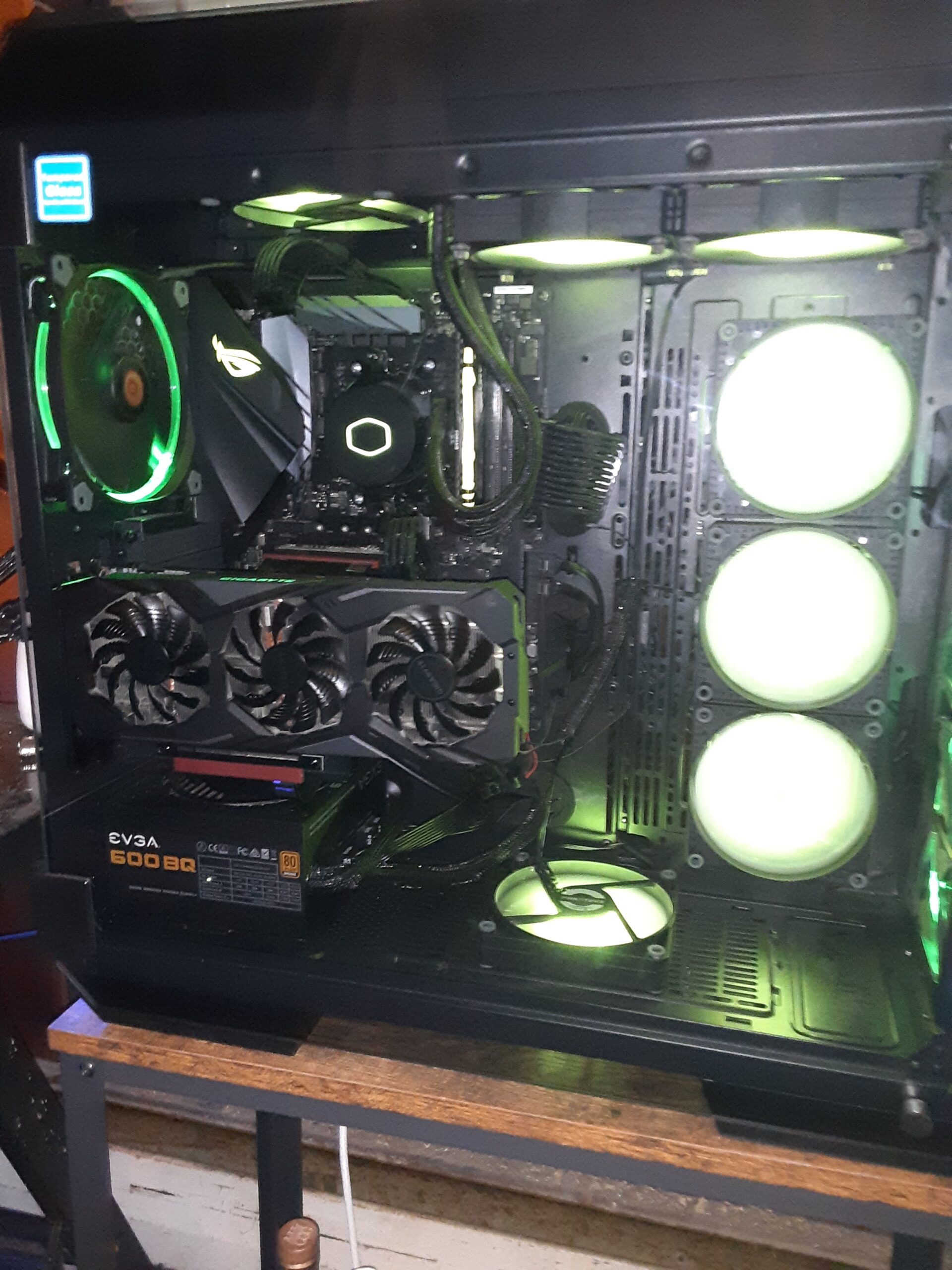 (PH-F120SK_DRGB_PWM) SK120 DRGB PWM Fan, 120mm Fan, high Airflow Nine-Blade Design, Digital RGB Lighting, Rubber dampening washers - Black customer photo 1